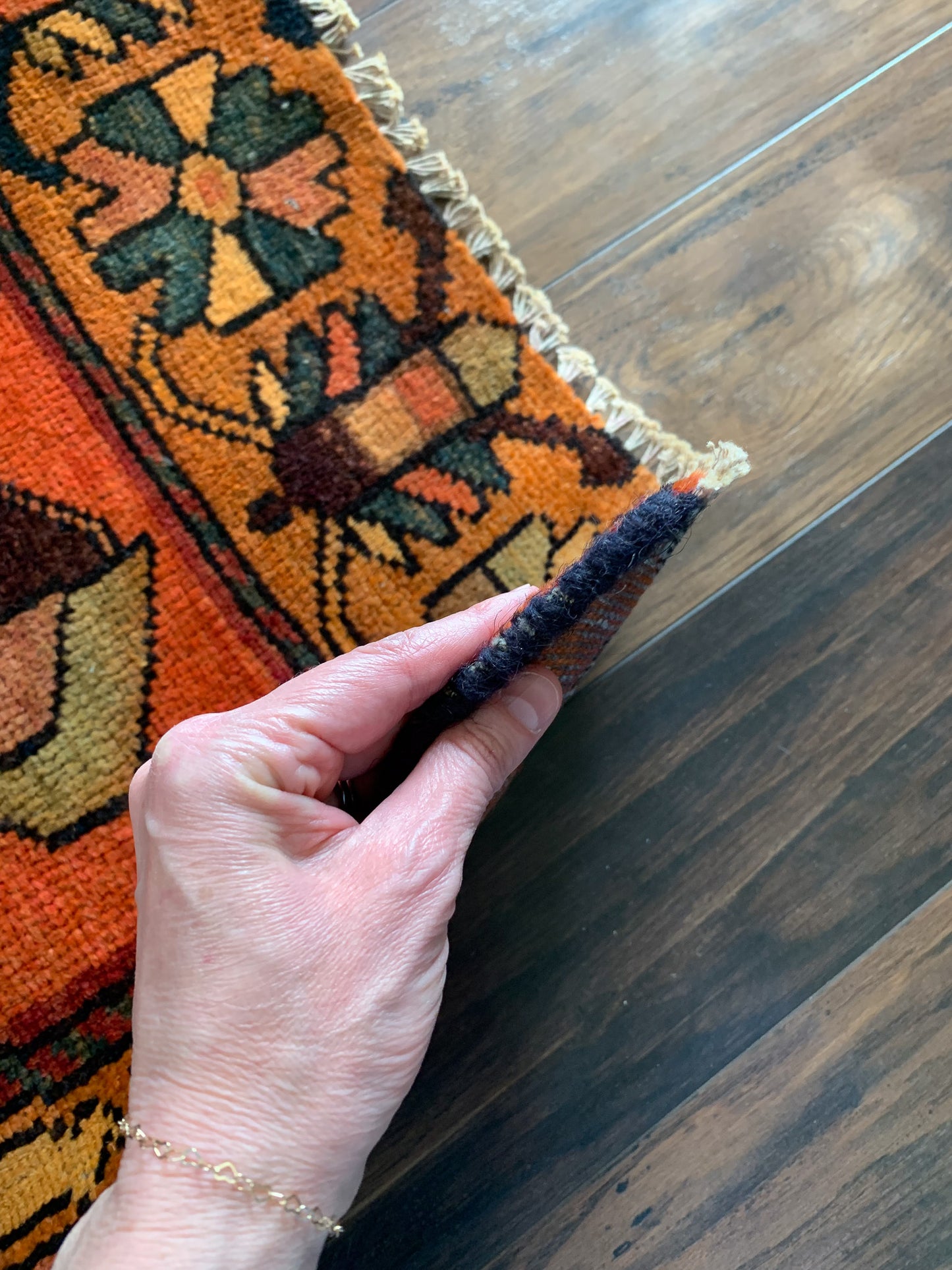 Vintage Persian Area Rug No. A1162 - 4.8' x 8.6'