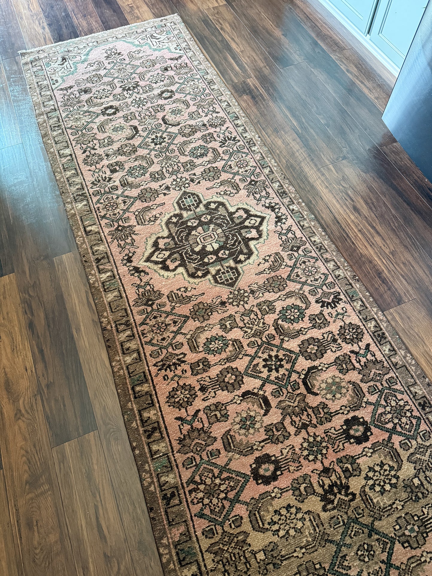 Vintage Hamadan Runner Rug No. R1244 - 2.9’x9.5’