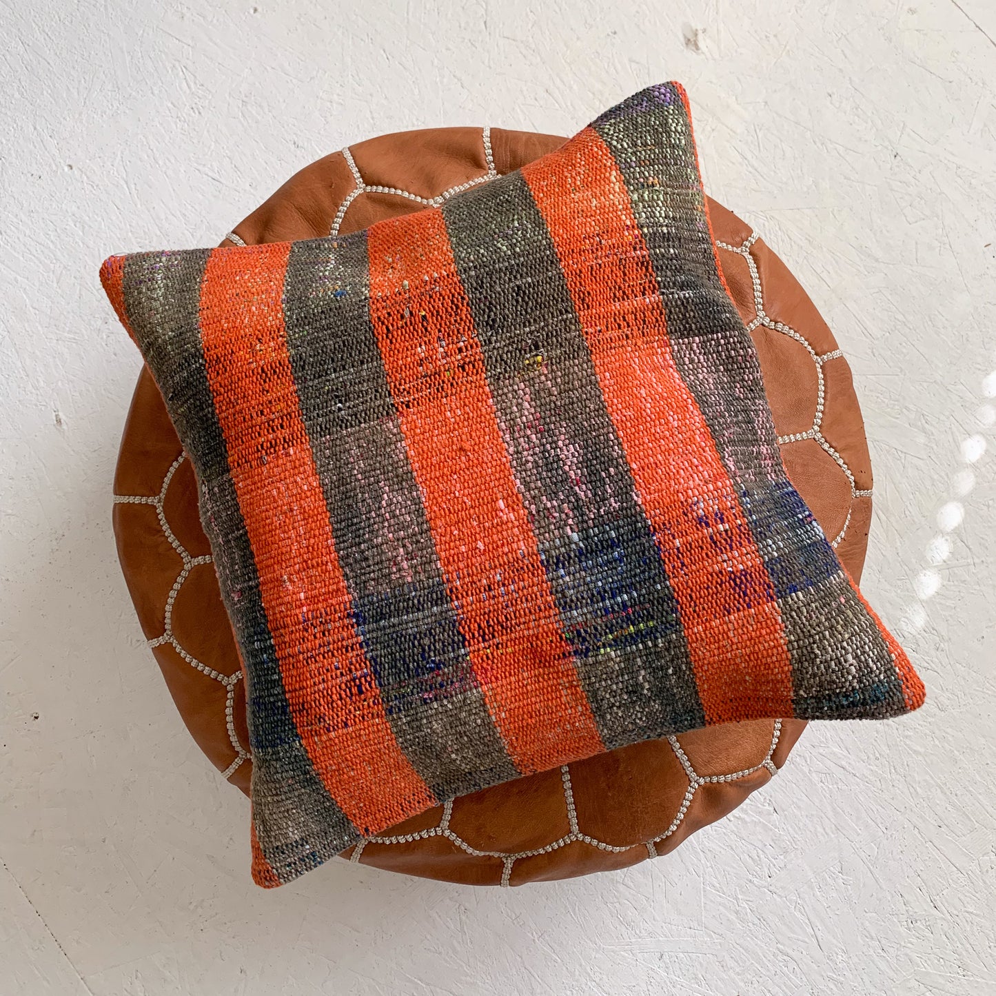 No. P272 - 15.5" X 16" Turkish Rug Pillow Cover