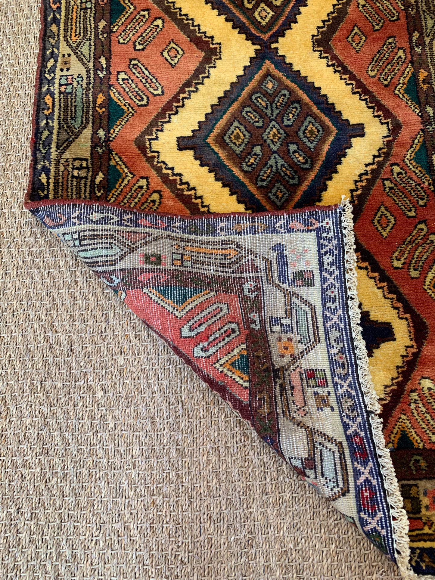 Vintage Persian Runner Rug No. R1168 - 2.5' x 9'