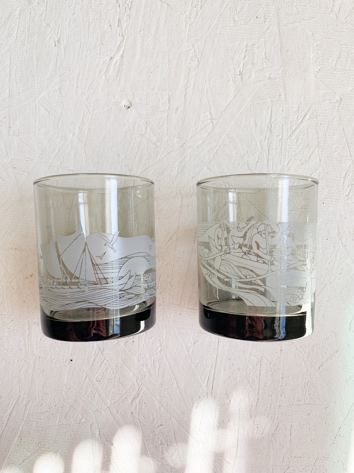 Vintage McDonalds Hawaiian Glass Set - Local Pickup Only