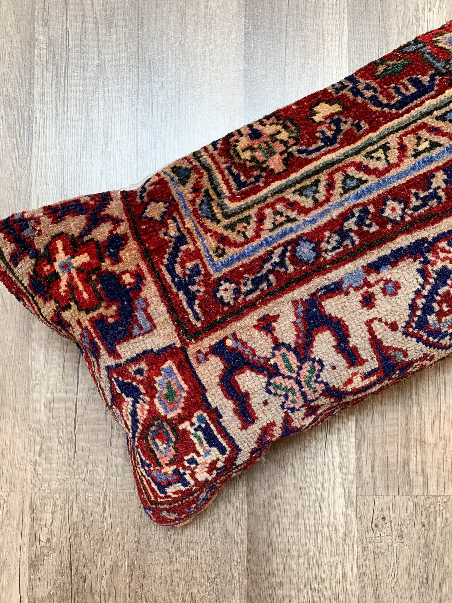 No. P383 - 12" X 24" Turkish Rug Pillow Cover