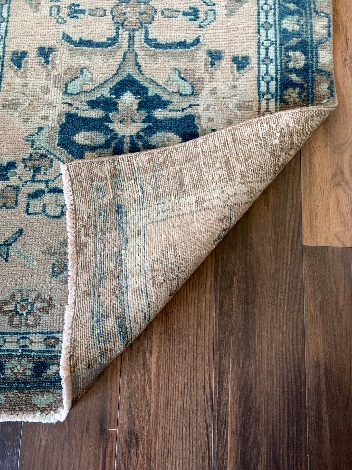 Reserved for Lisa - No. R1132 - 2.4' x 10.1' Vintage Persian Zencan Runner Rug