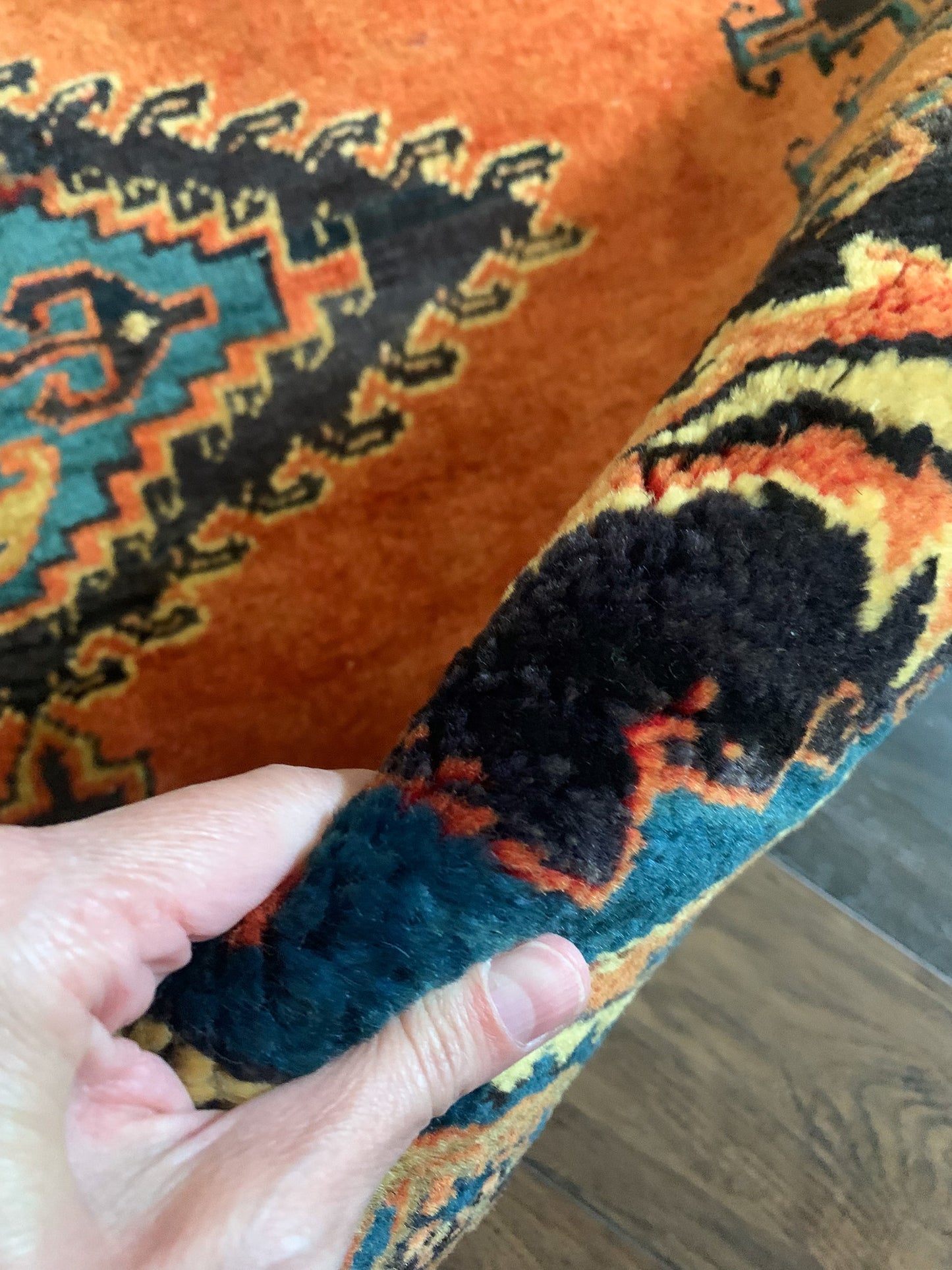 Vintage Persian Runner Rug No. R1177 - 3.3' x 9.7'