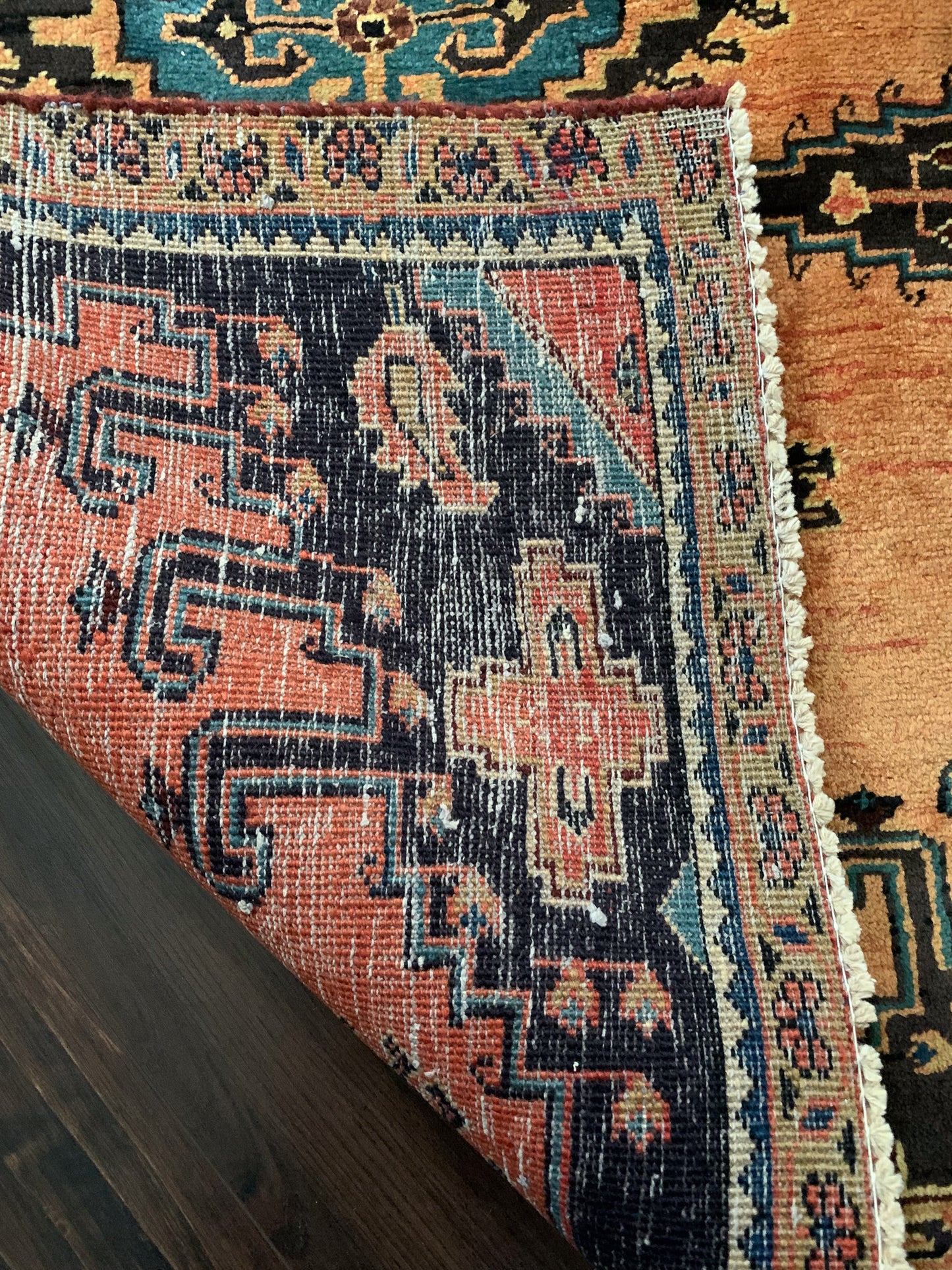 Vintage Persian Runner Rug No. R1177 - 3.3' x 9.7'