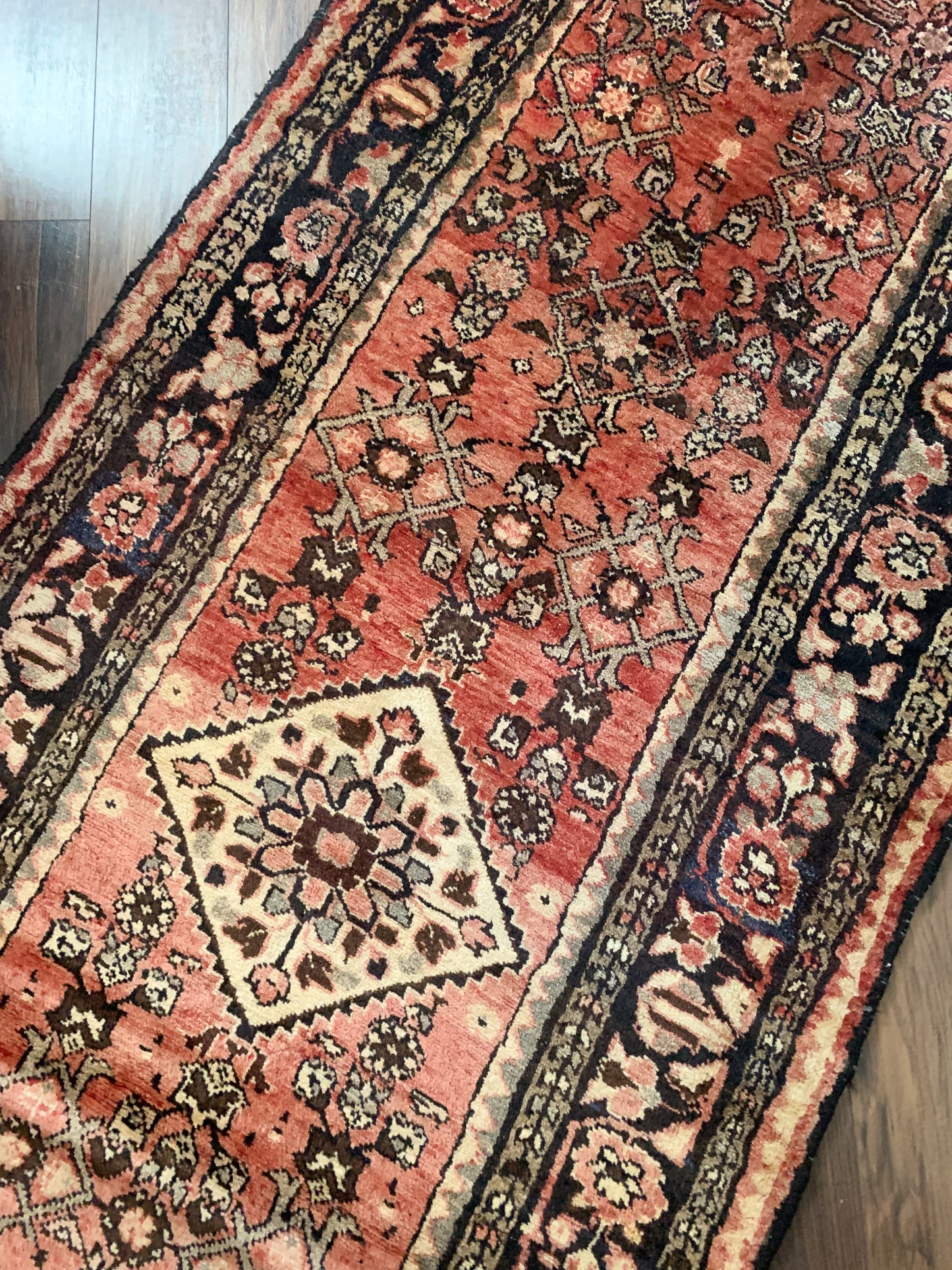Vintage Persian Runner Rug No. R1178 - 3.3' x 9.2'