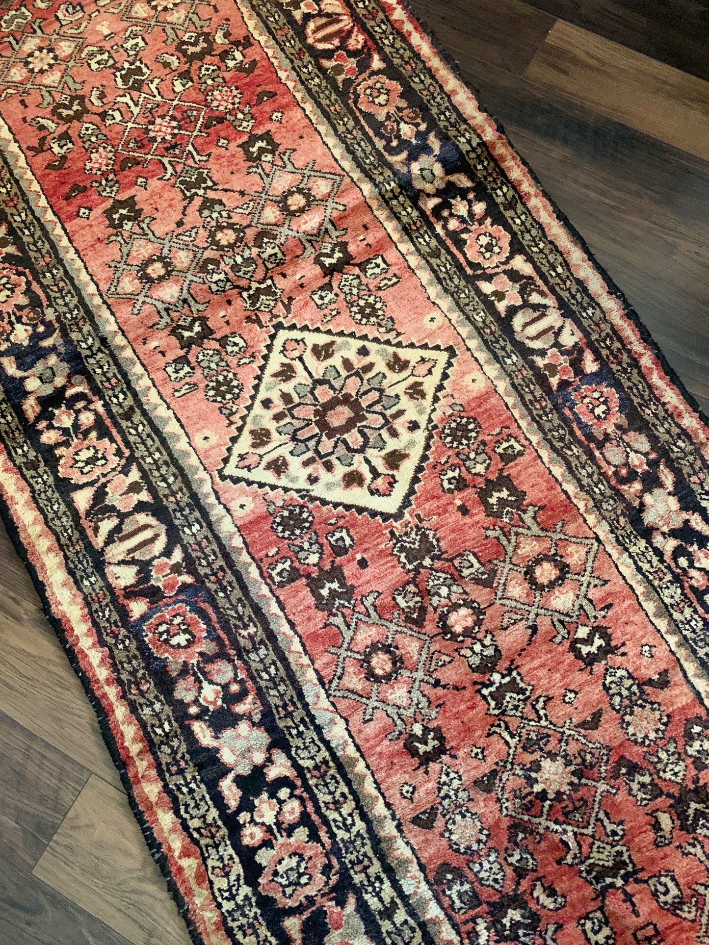 Vintage Persian Runner Rug No. R1178 - 3.3' x 9.2'