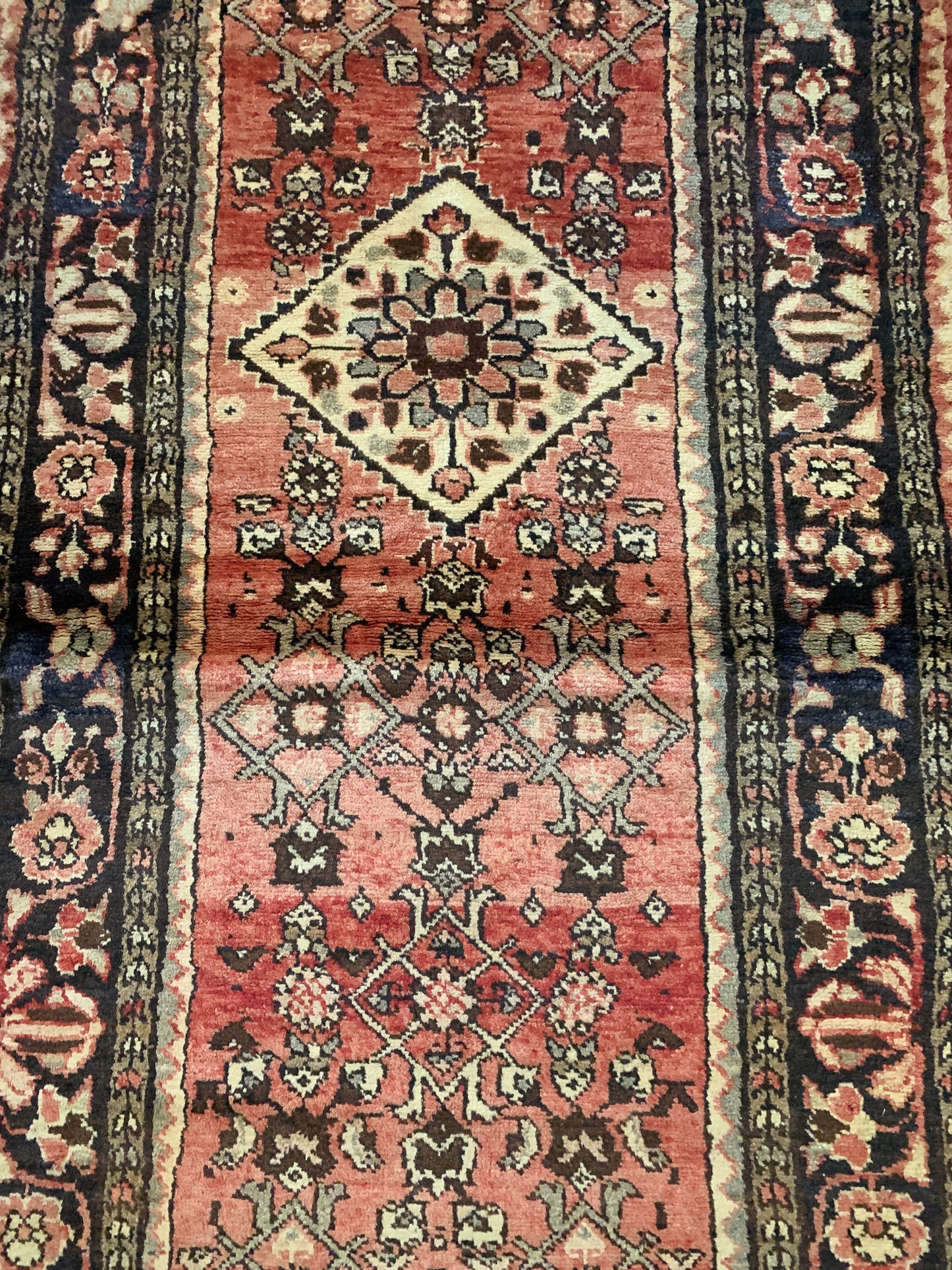 Vintage Persian Runner Rug No. R1178 - 3.3' x 9.2'