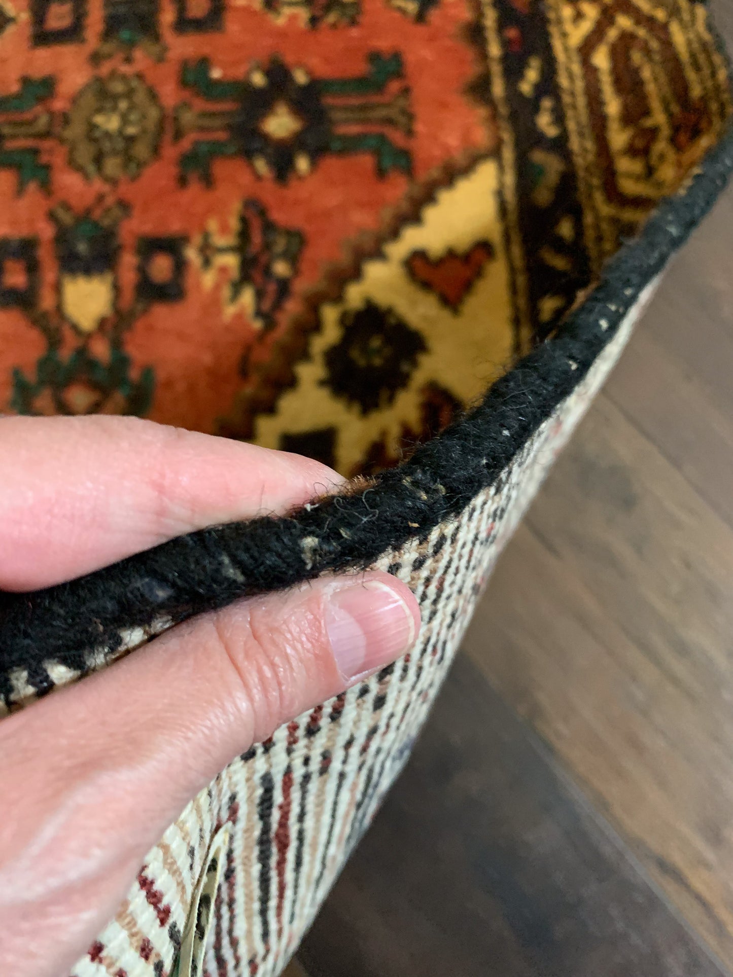 Vintage Persian Runner Rug No. R1179 - 3.2' x 9.0'