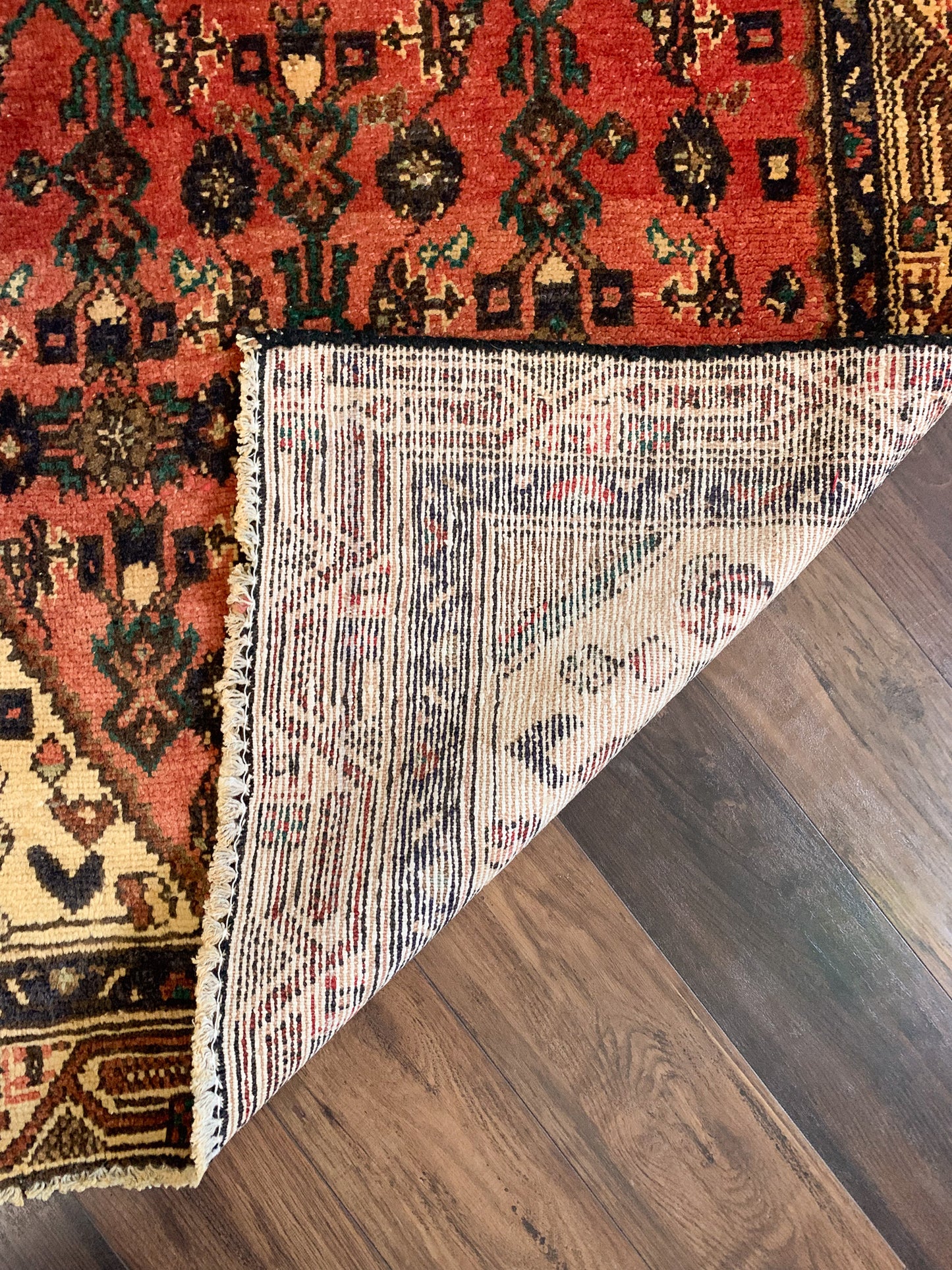 Vintage Persian Runner Rug No. R1179 - 3.2' x 9.0'