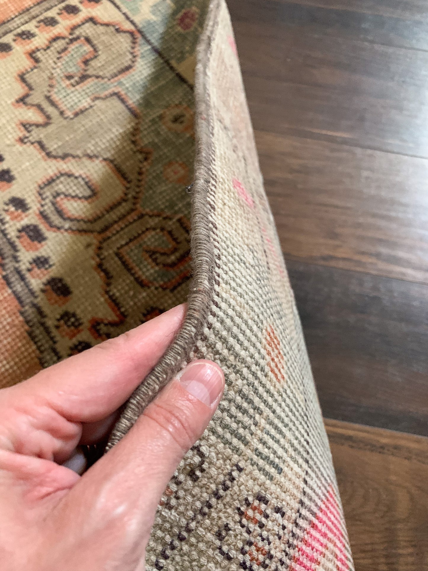 Vintage Turkish Area Rug No. A1180 - 4.1' x 7.6'