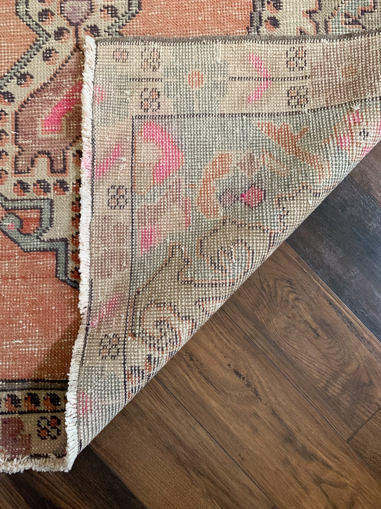Vintage Turkish Area Rug No. A1180 - 4.1' x 7.6'