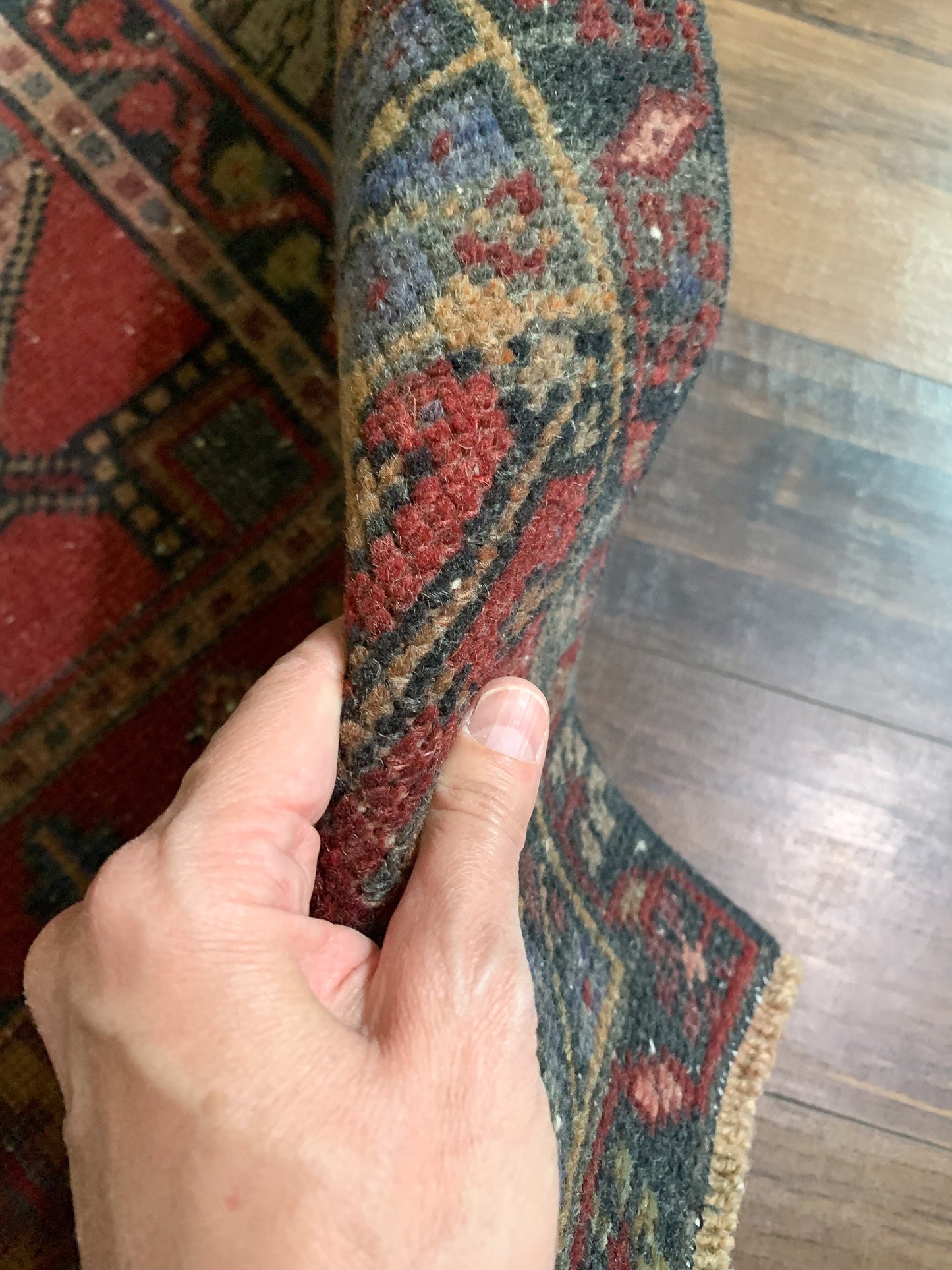 Vintage Turkish Area Rug No. A1182 - 3.8' x 6.4'