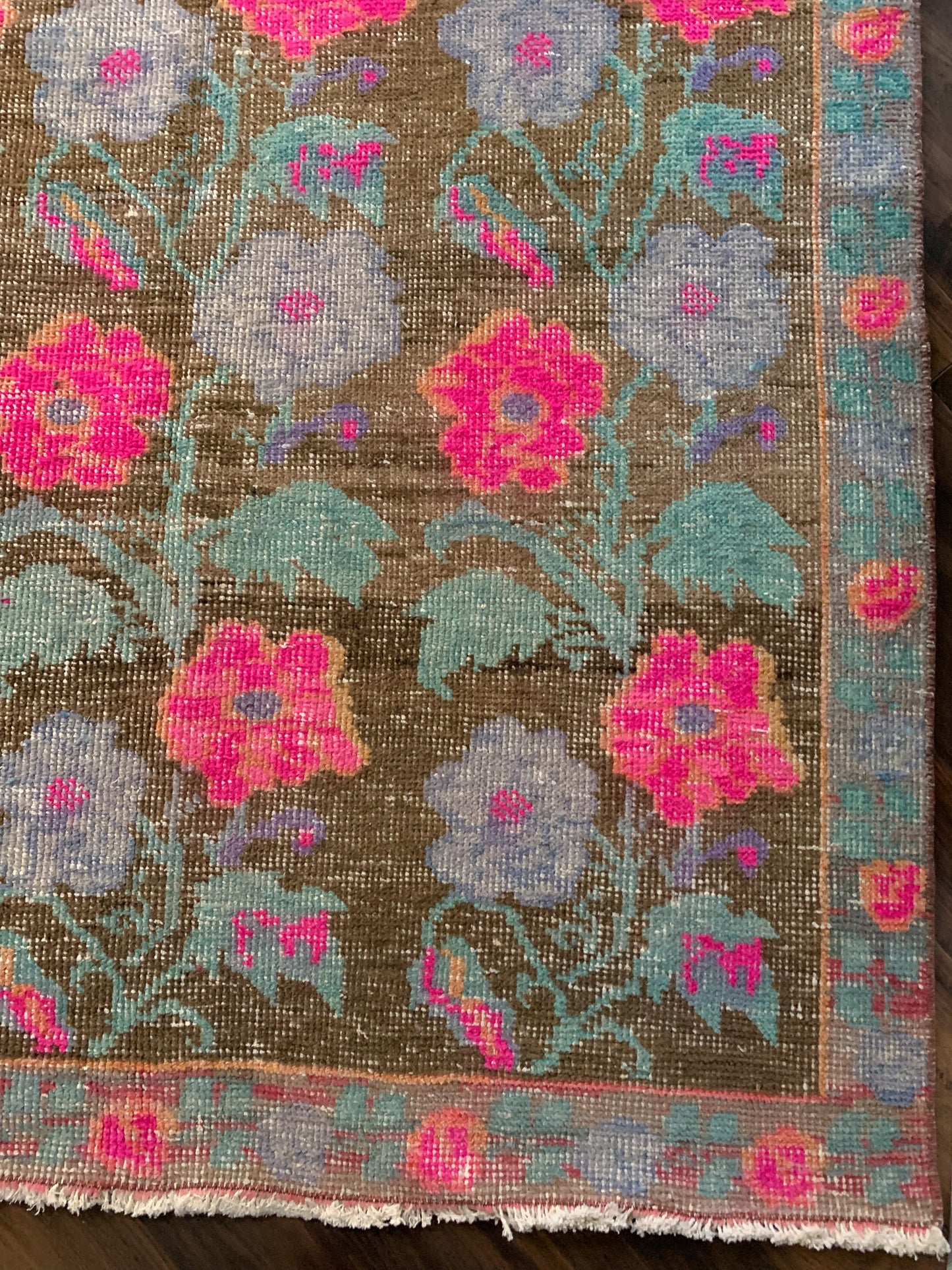 Vintage Turkish Runner Rug No. A1184 - 4.7' x 8.2'