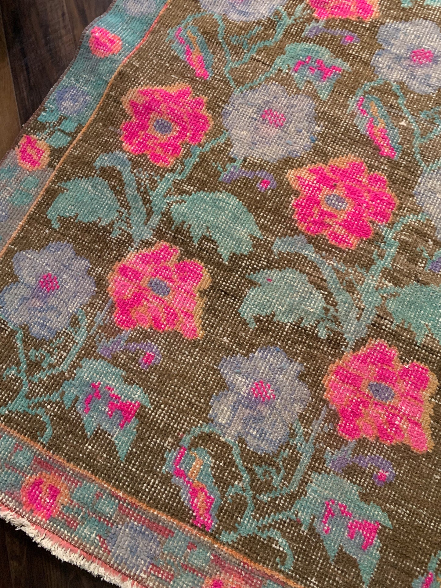 Vintage Turkish Runner Rug No. A1184 - 4.7' x 8.2'