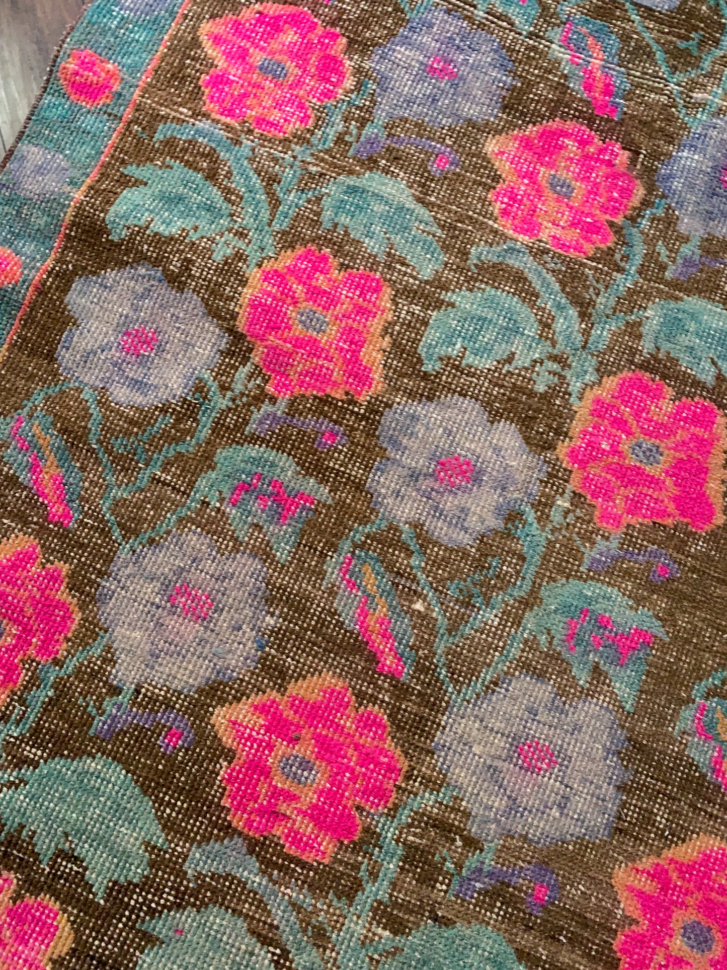 Vintage Turkish Runner Rug No. A1184 - 4.7' x 8.2'
