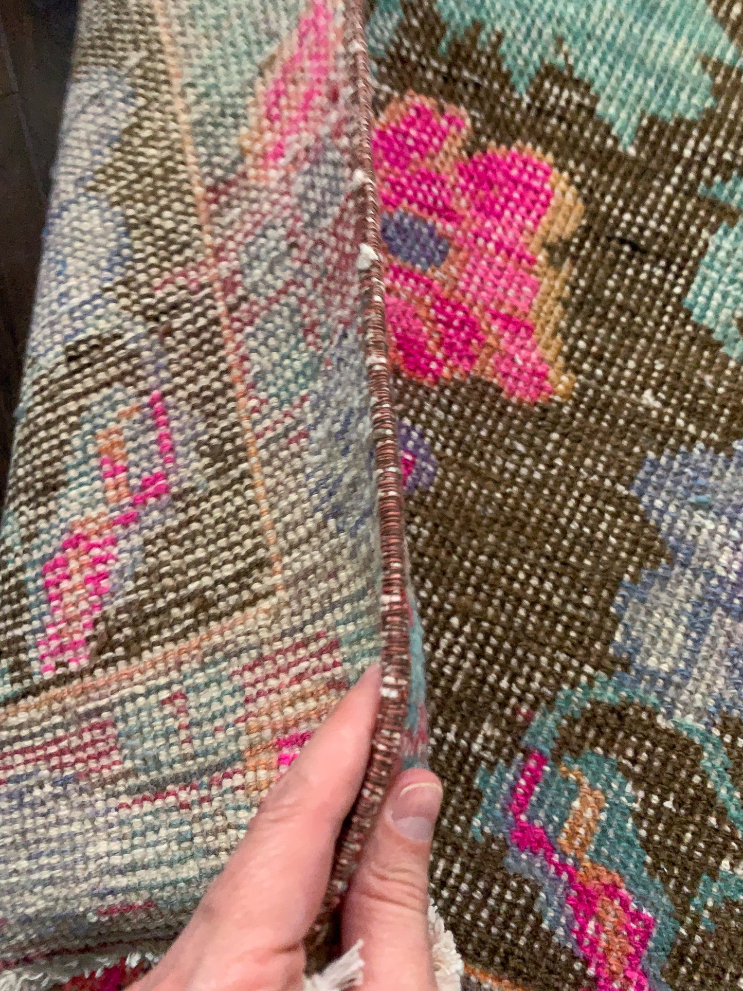 Vintage Turkish Runner Rug No. A1184 - 4.7' x 8.2'