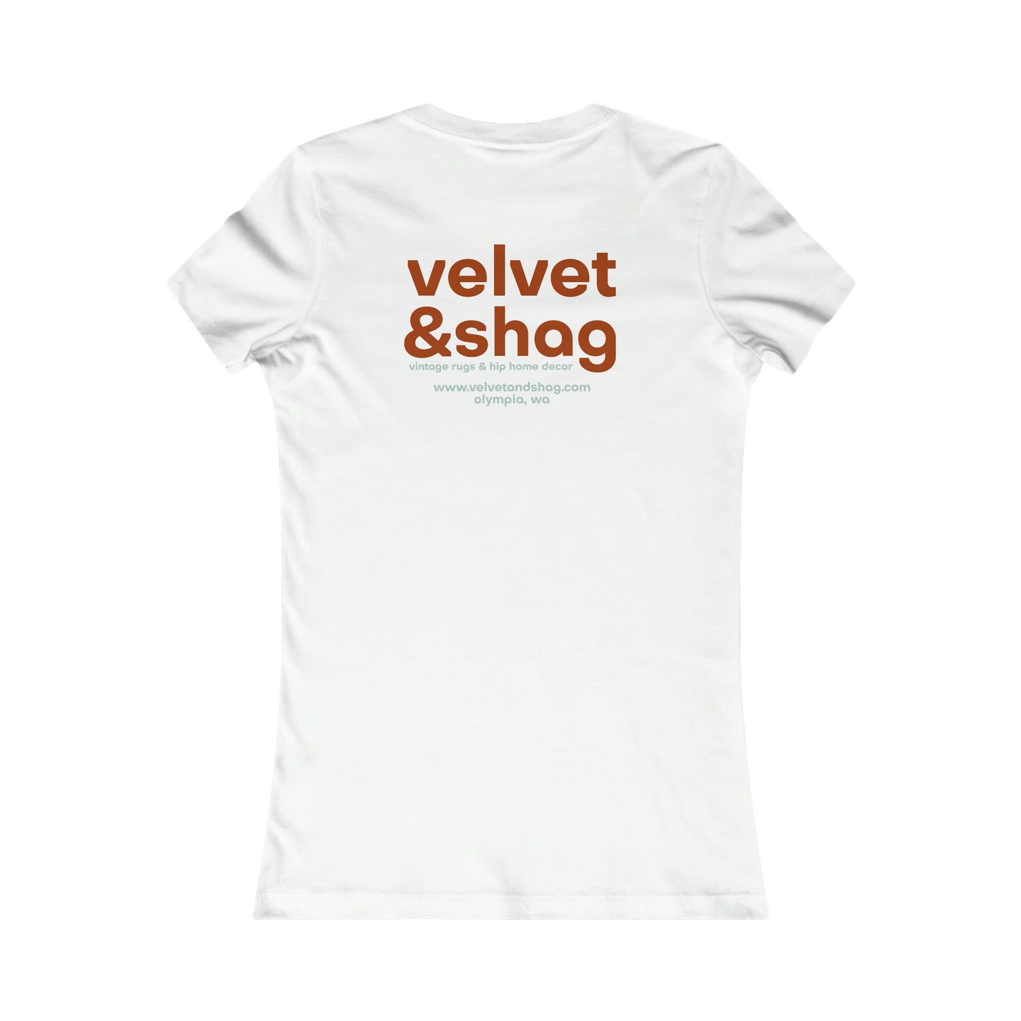 "Vintage Rugs are My Drugs" Women's Favorite Tee in White