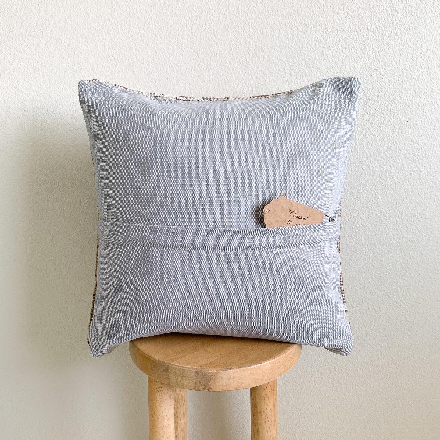 Quinn - 16" x 16" Rug Pillow Cover