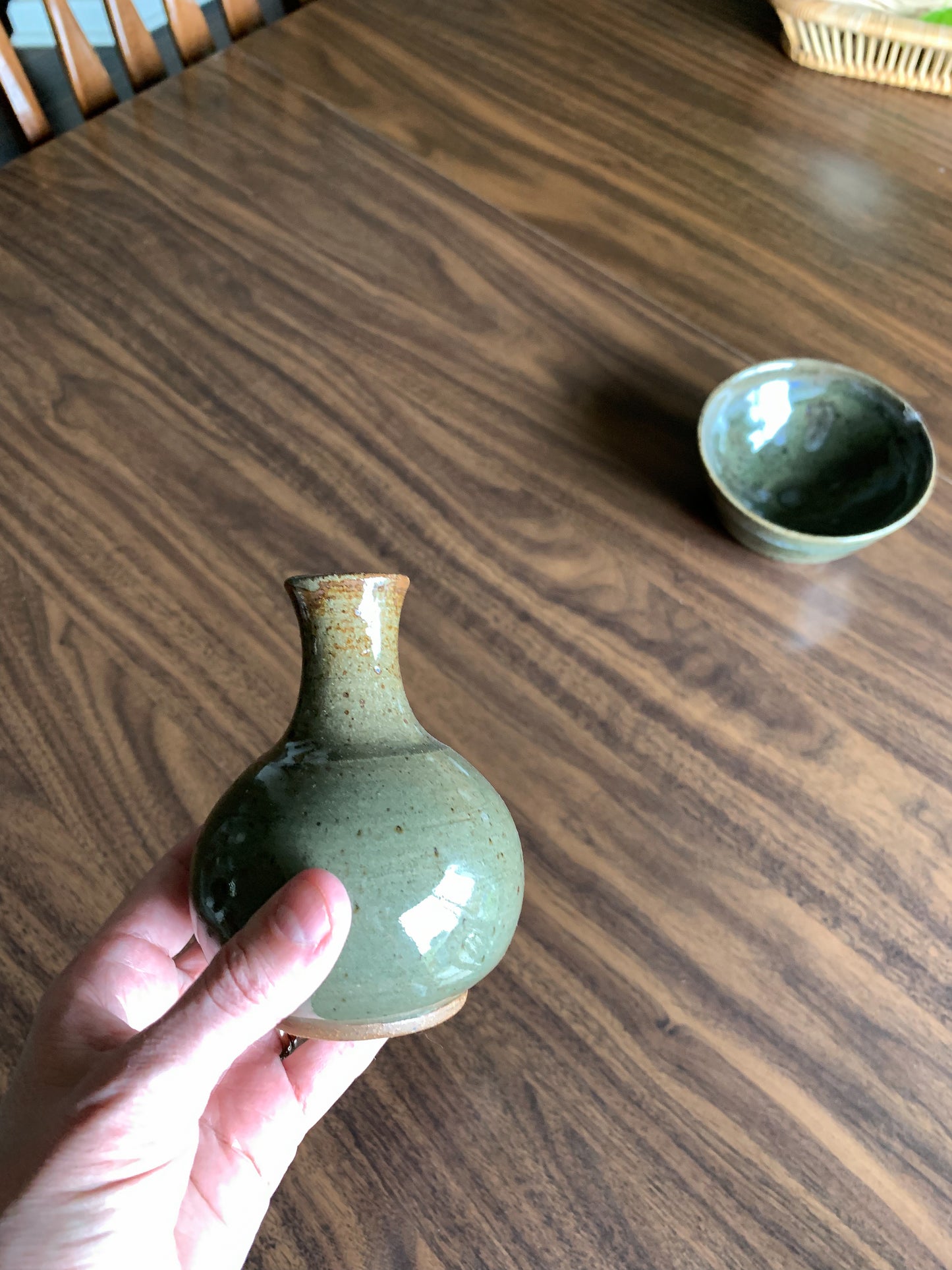 Vintage Ceramic Pottery Bud Vase - Local Olympia Pickup Only