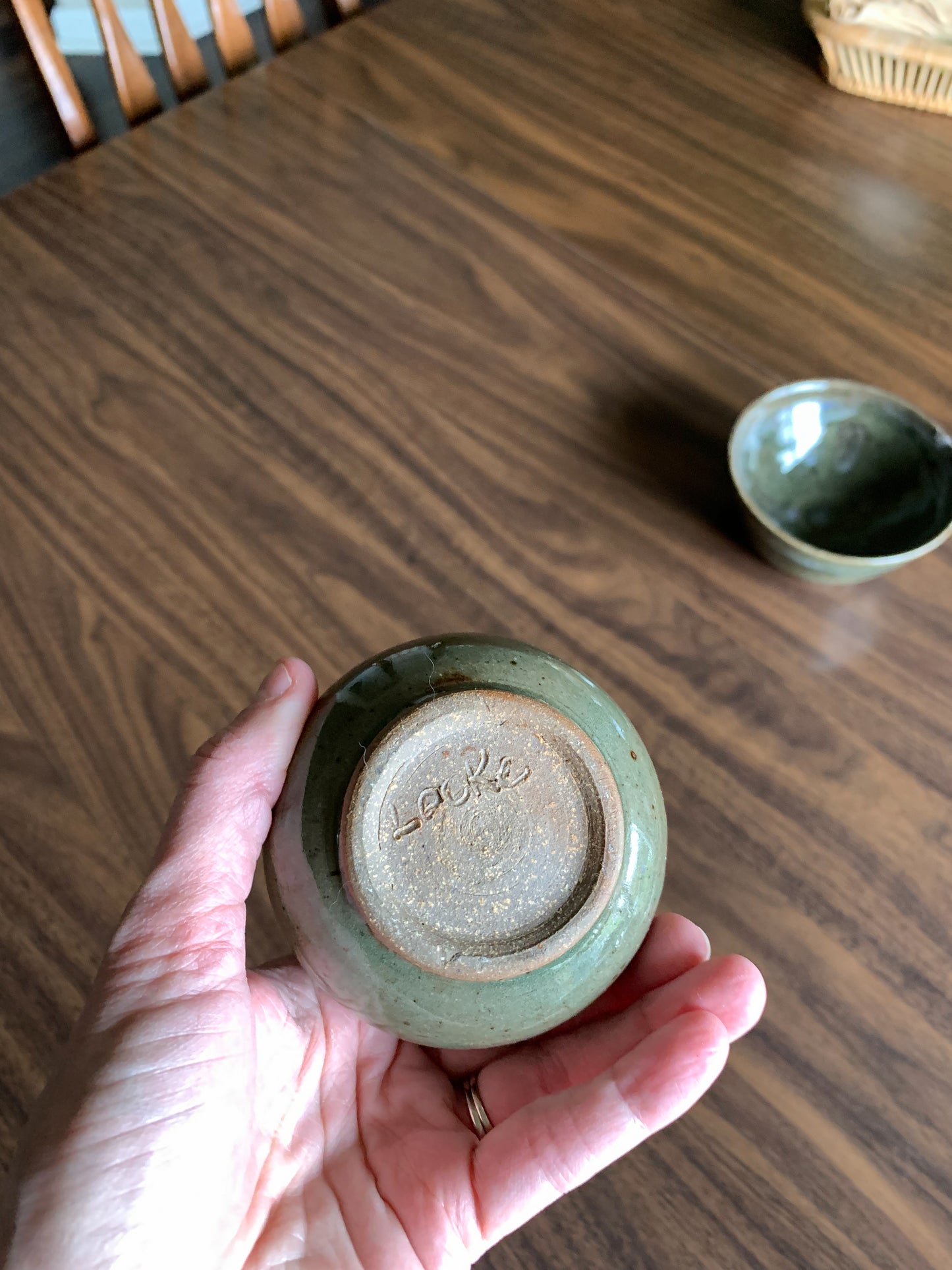 Vintage Ceramic Pottery Bud Vase - Local Olympia Pickup Only