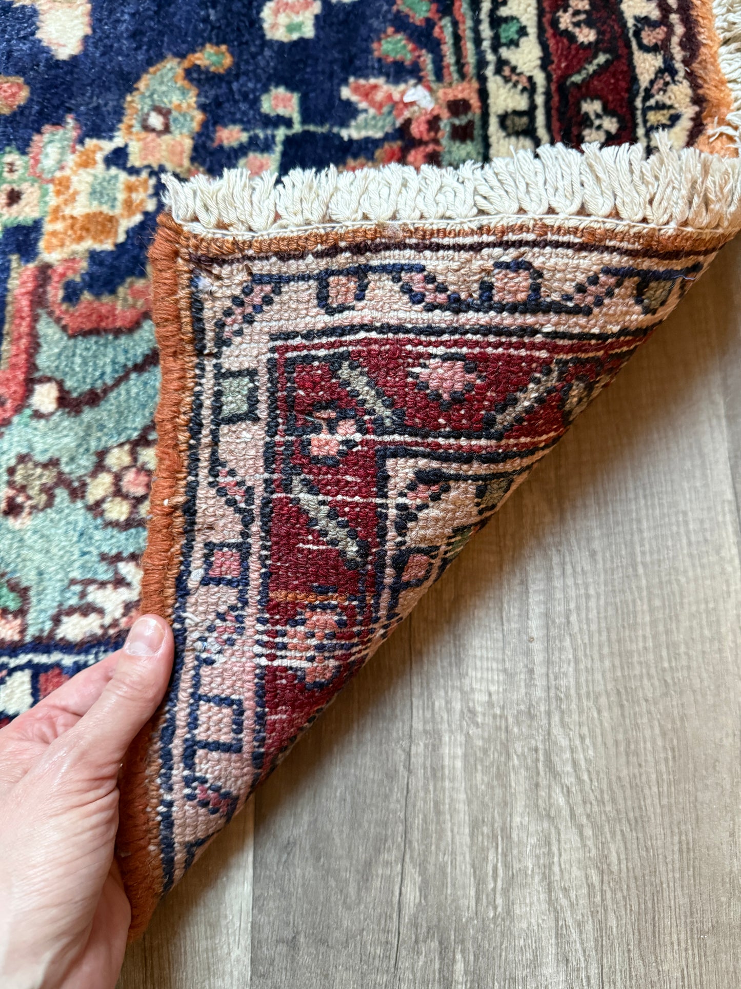 Vintage Persian Rug No. A1222 - 3.4’x6.7’