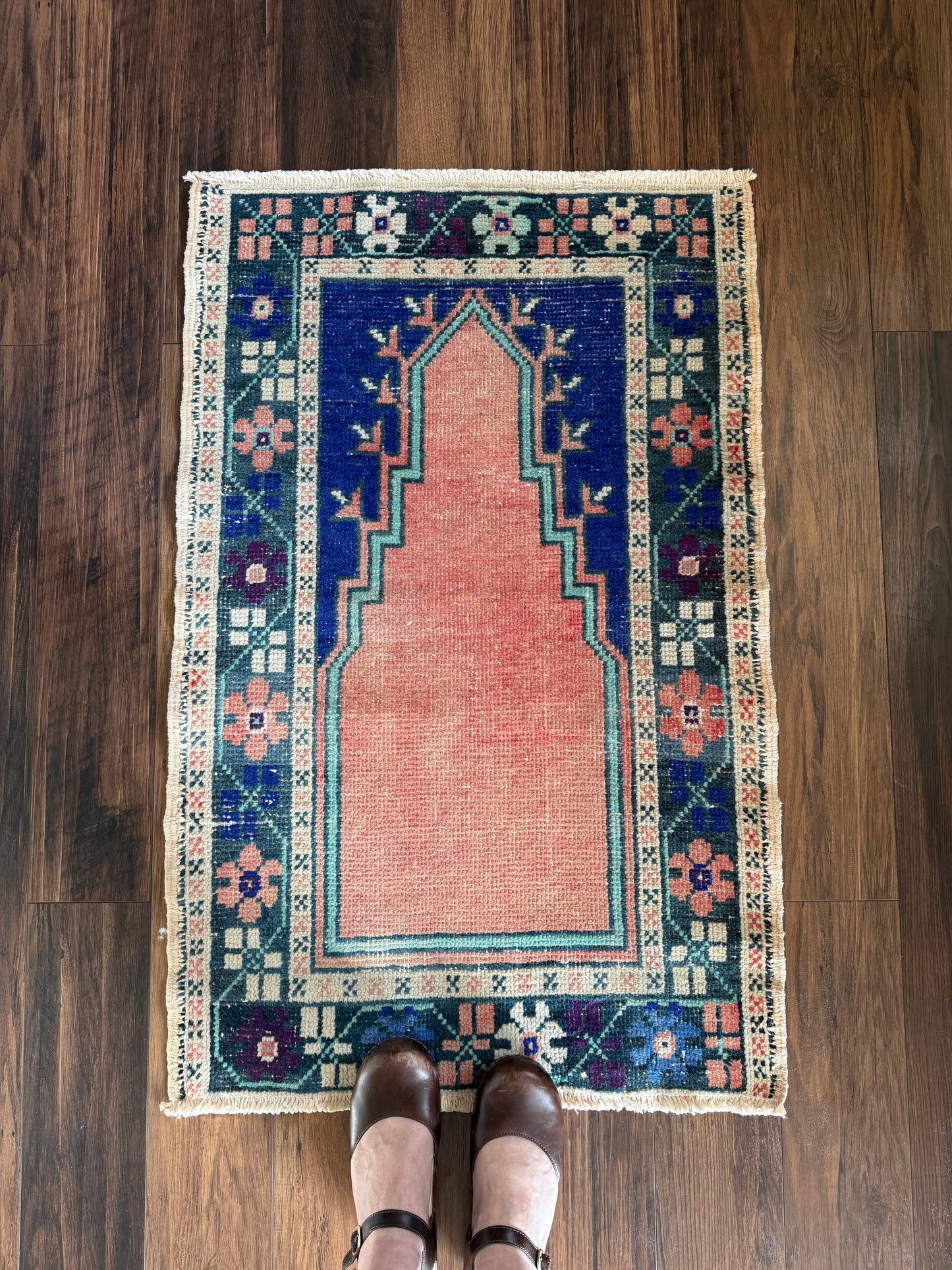 Vintage Turkish Prayer Rug 2.3’x3.5' - No. 729