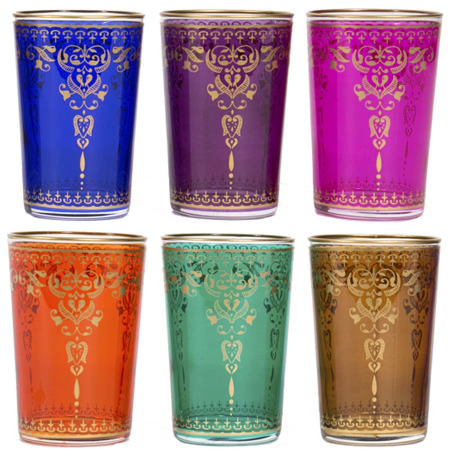 Moroccan Tea Glasses (Set of 6)