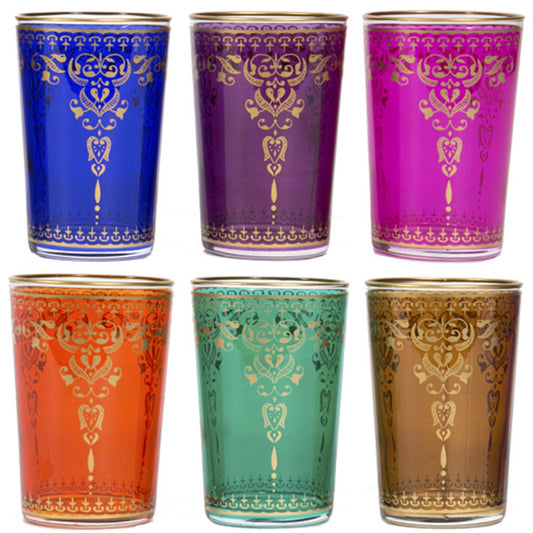 Moroccan Tea Glasses (Set of 6)