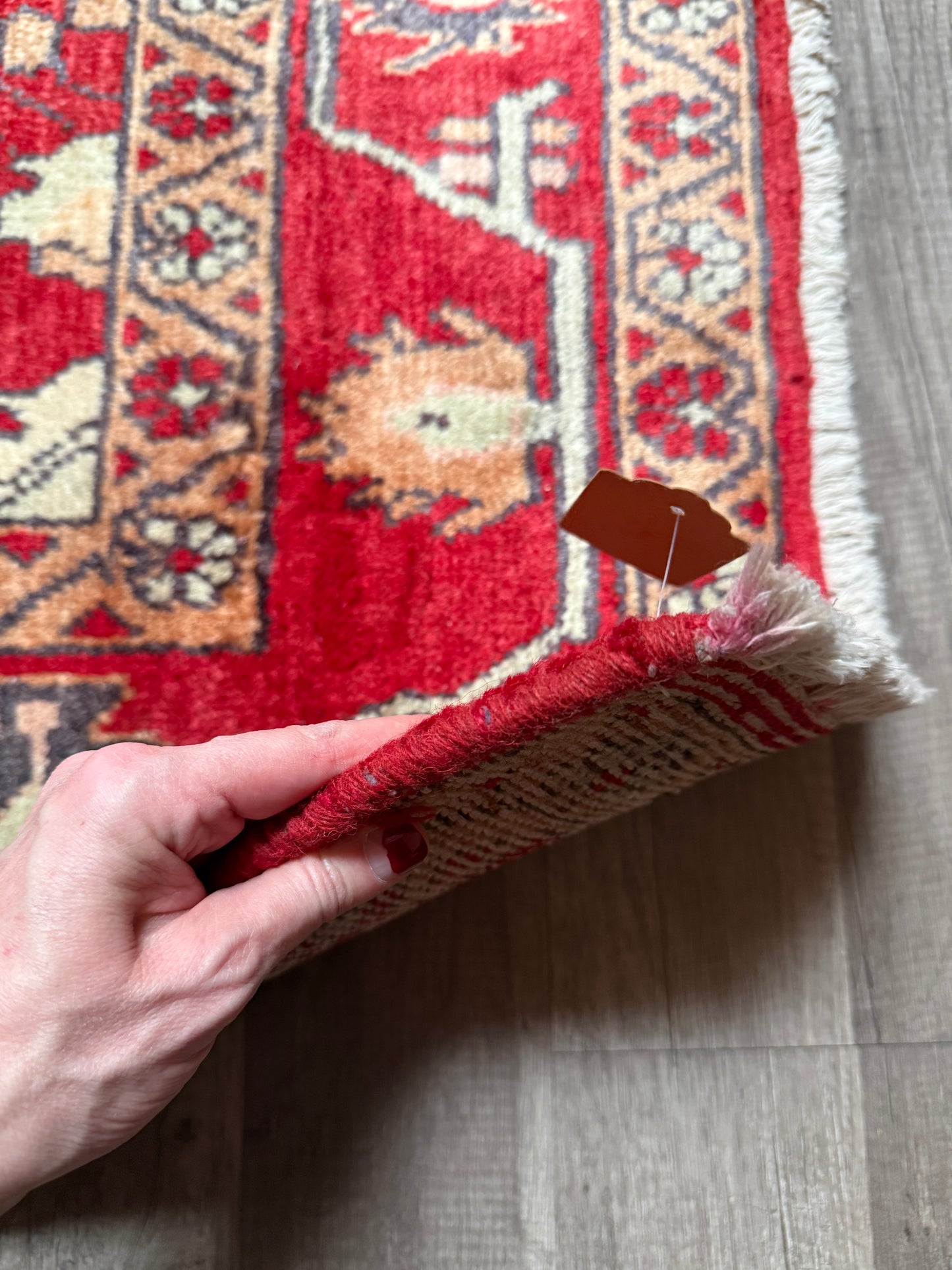 Vintage Persian Style Rug No. A1208 - 4.3’x6.7’