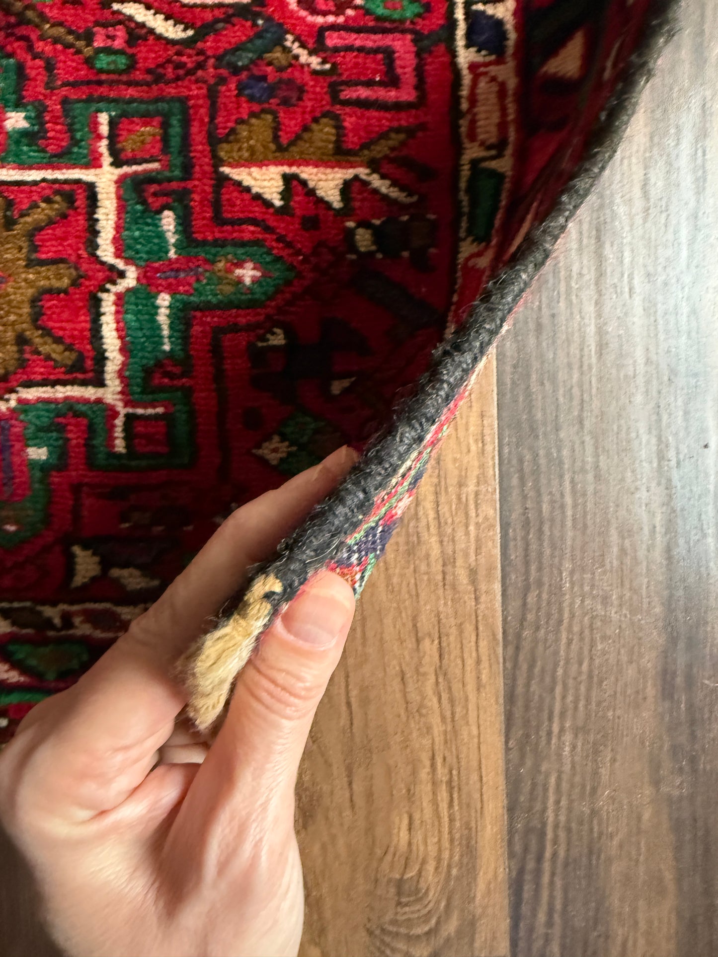 Vintage Persian Karajeh Mini Rug 2.1’x2.9' - No. 712