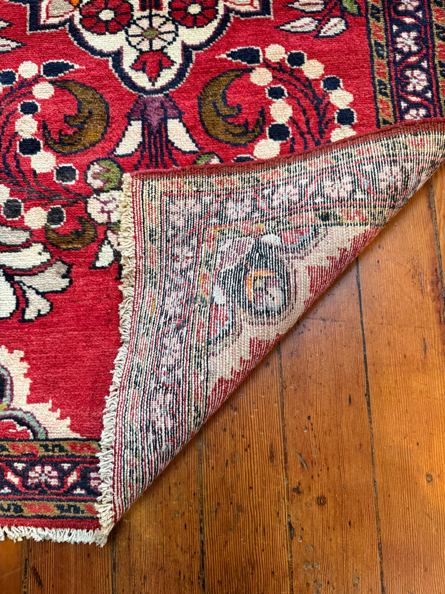 Vintage Persian Bakhtiari Rug No. R1202 - 2.3' x 4.3'