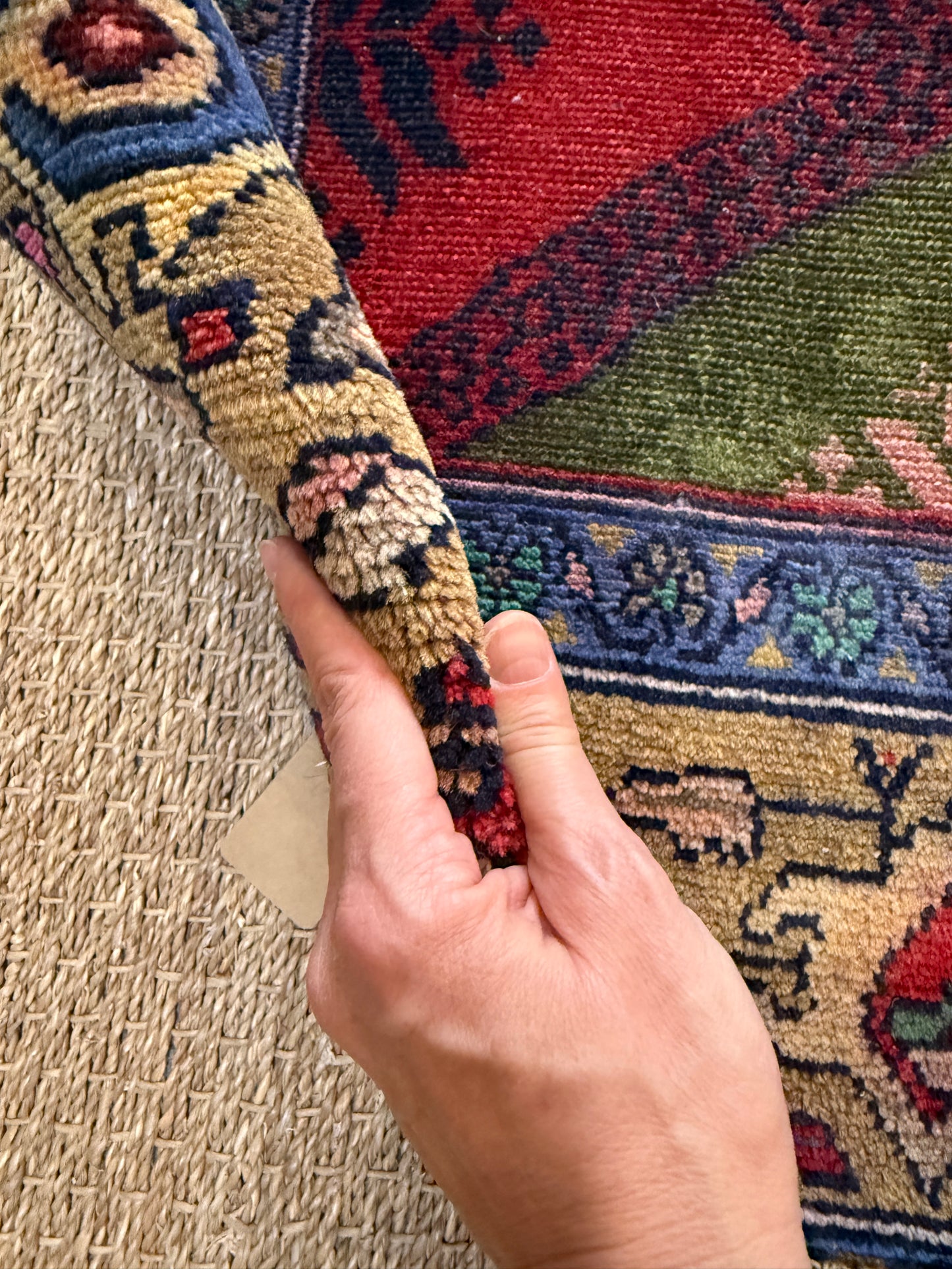 Vintage Persian Shiraz Runner Rug No. R1195 - 2.8' x 10'