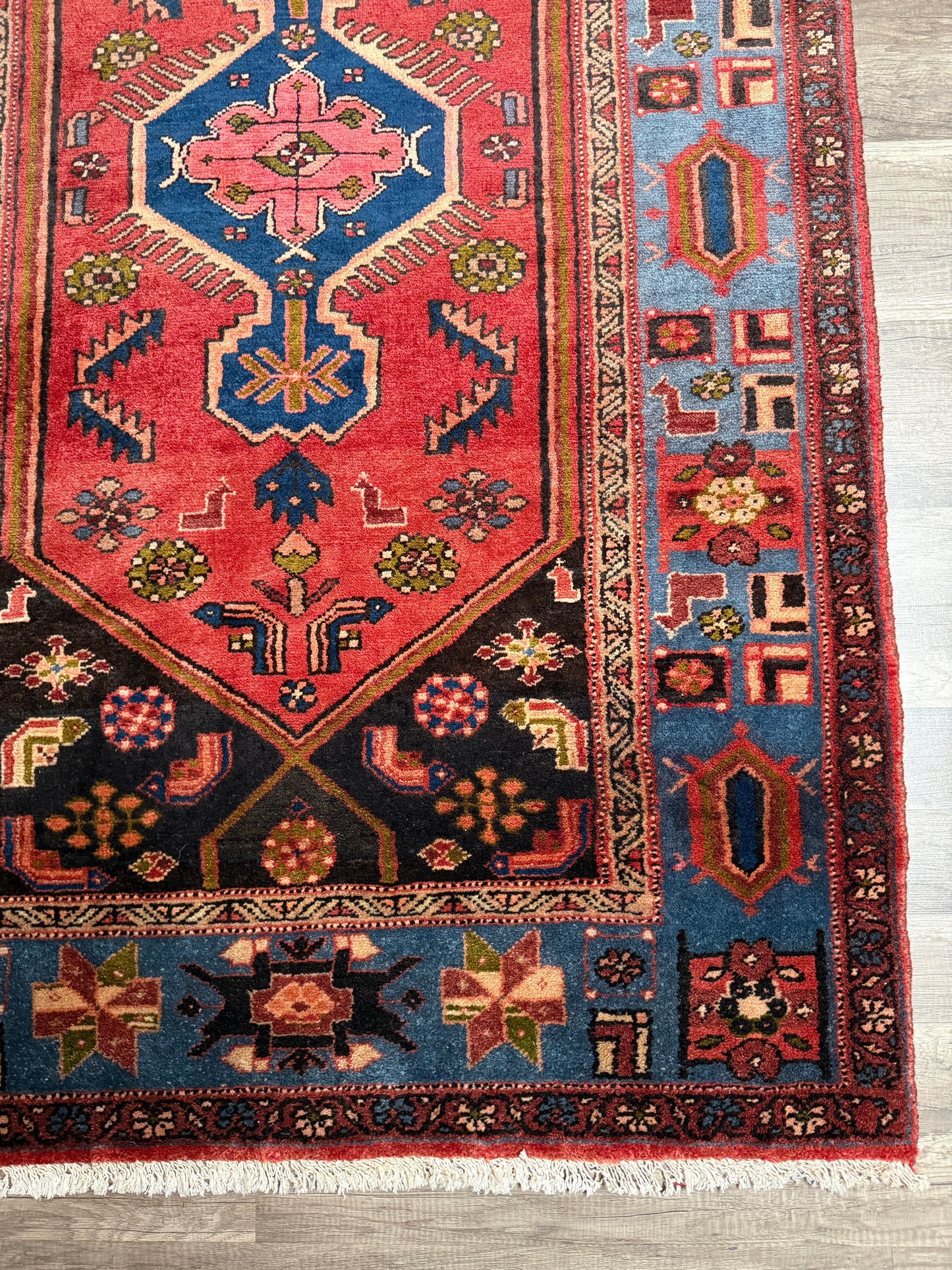 Vintage Persian Style Rug No. A1207 - 4.2’x7.0'
