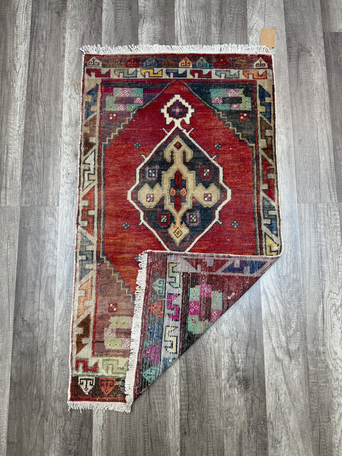Vintage Turkish Mini Rug 1.7’x3.1' - No. 709