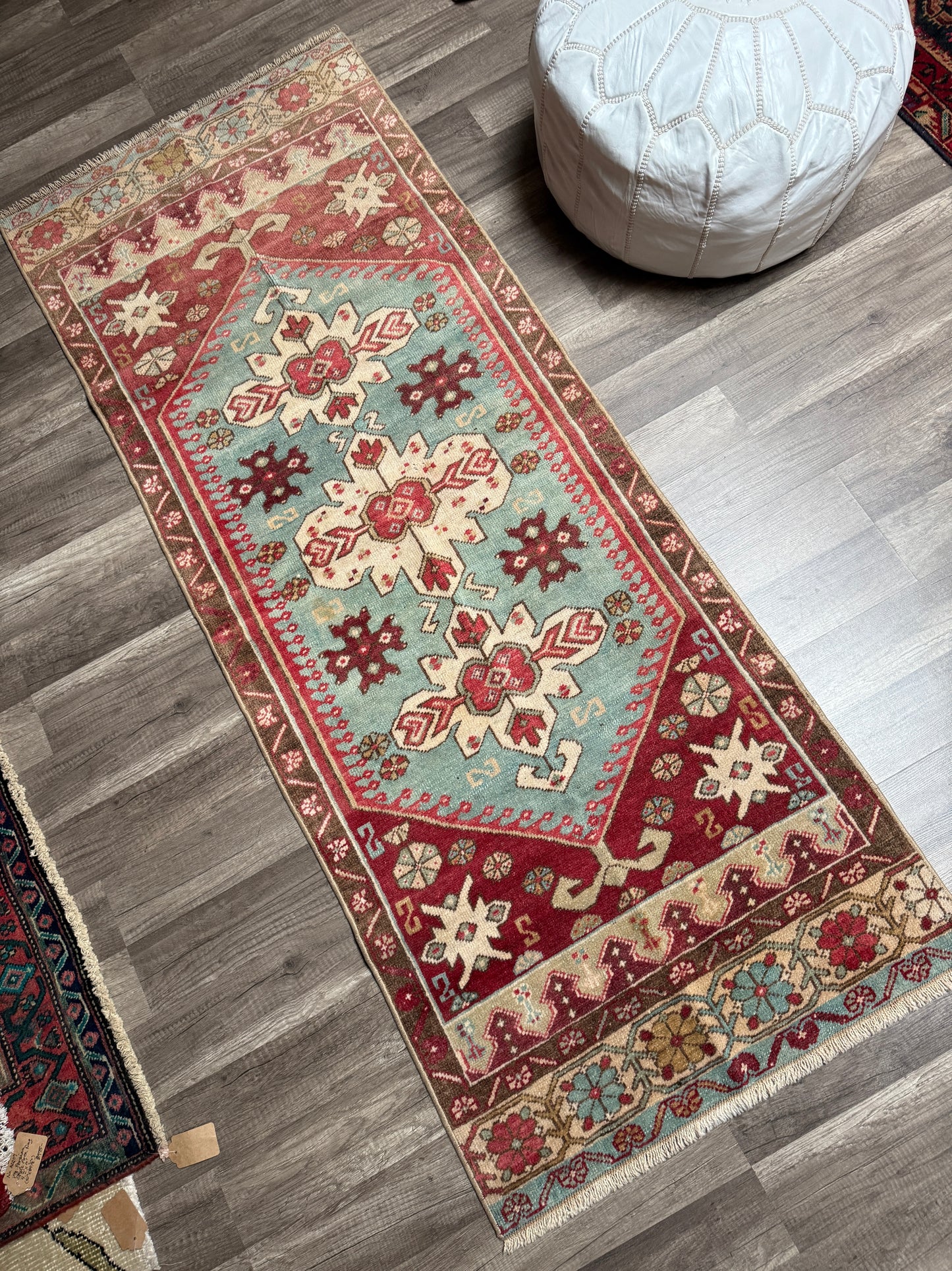 Vintage Turkish Rug No. R1216 - 2.4’x6.1’