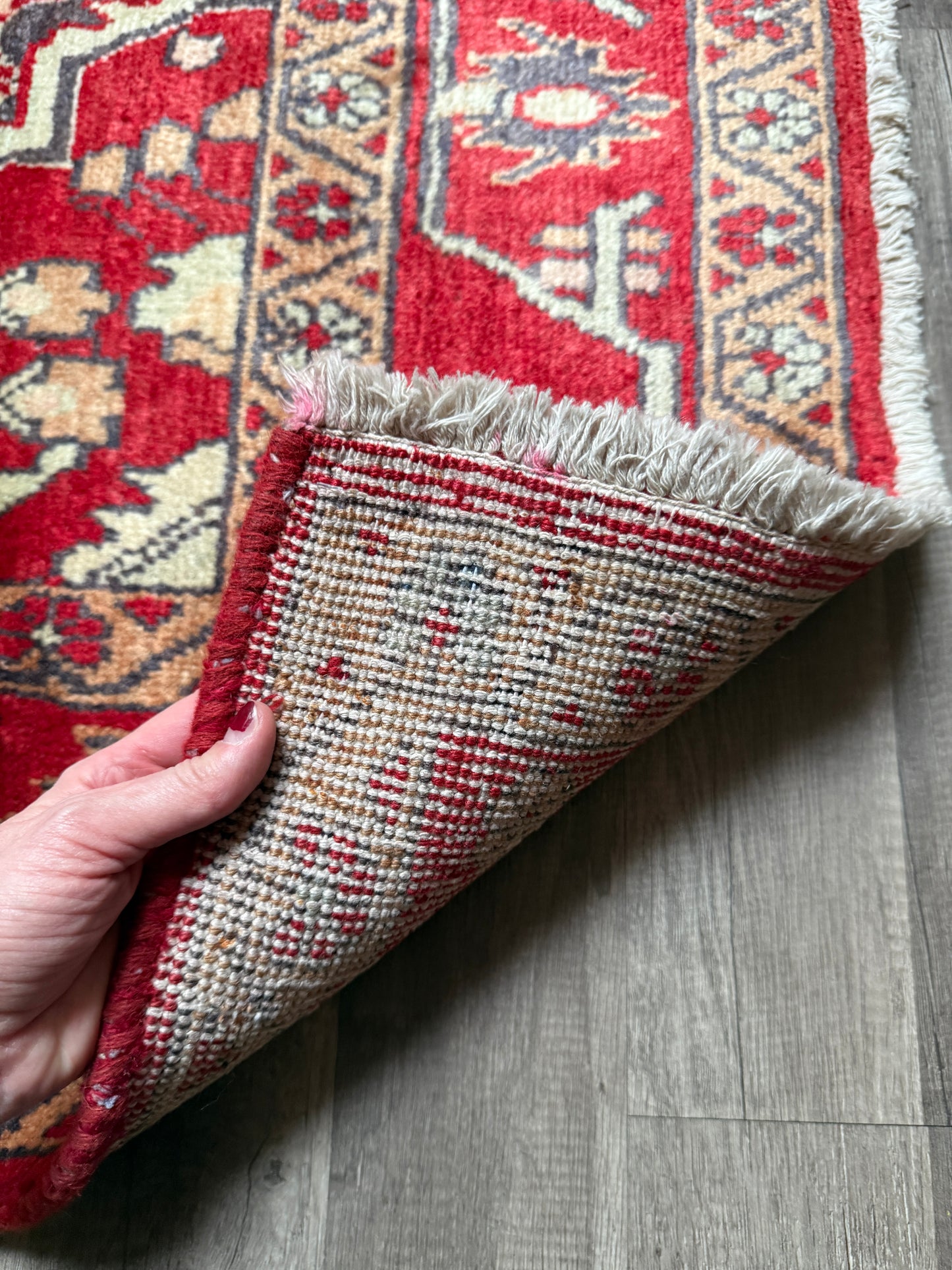 Vintage Persian Style Rug No. A1208 - 4.3’x6.7’