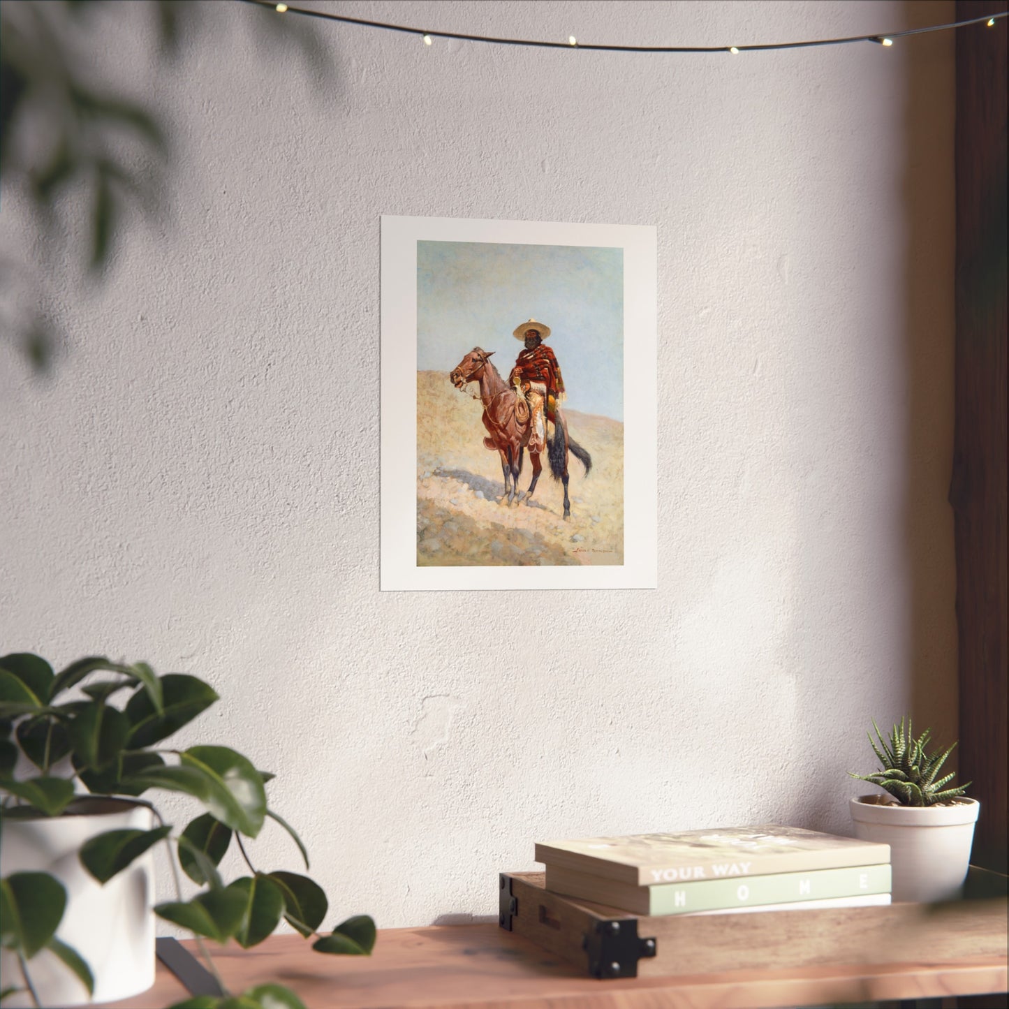 A Mexican Vaquero Giclée Print