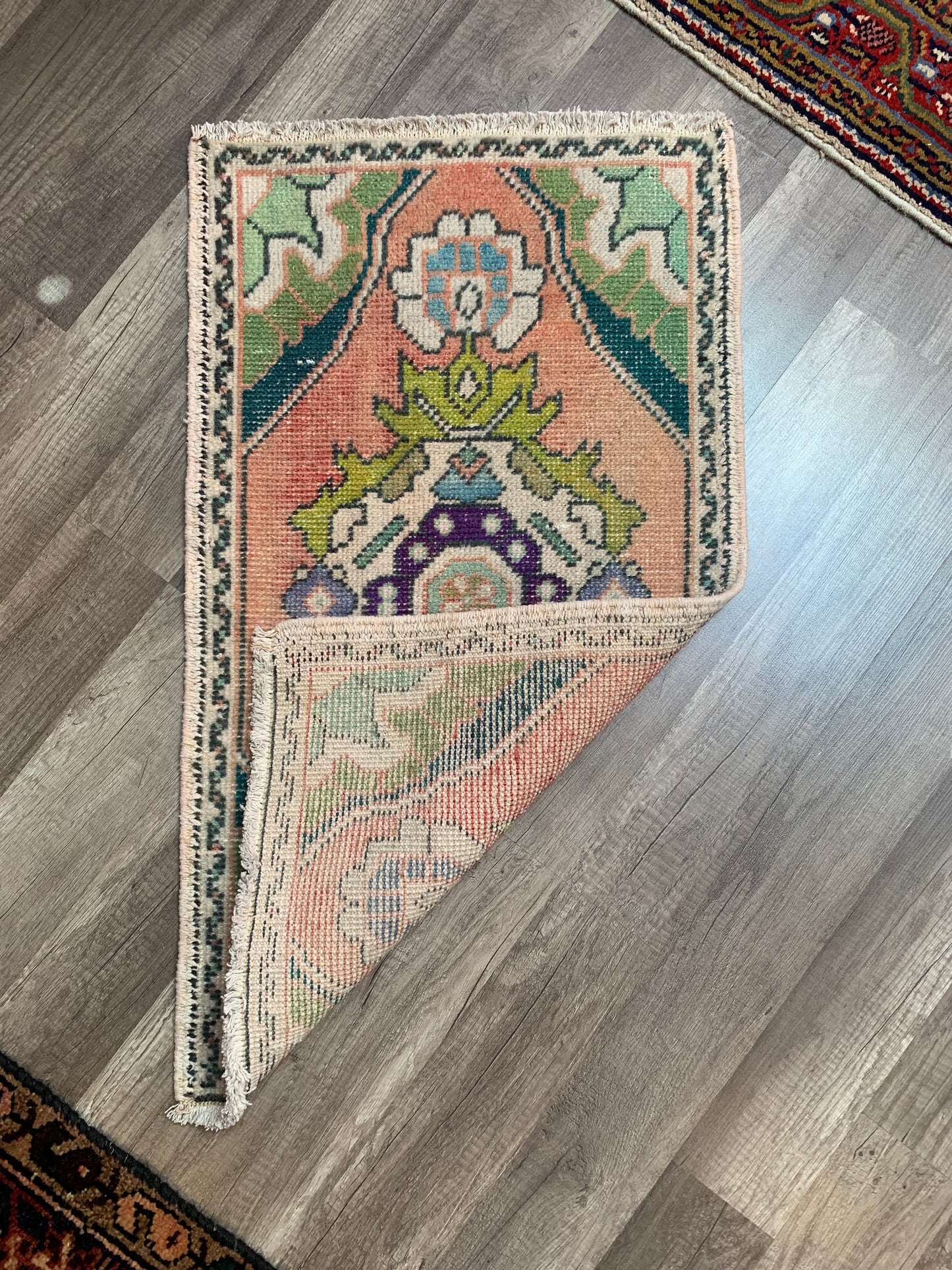 Vintage Turkish Mini Rug 1.5’x2.8' - No. 670