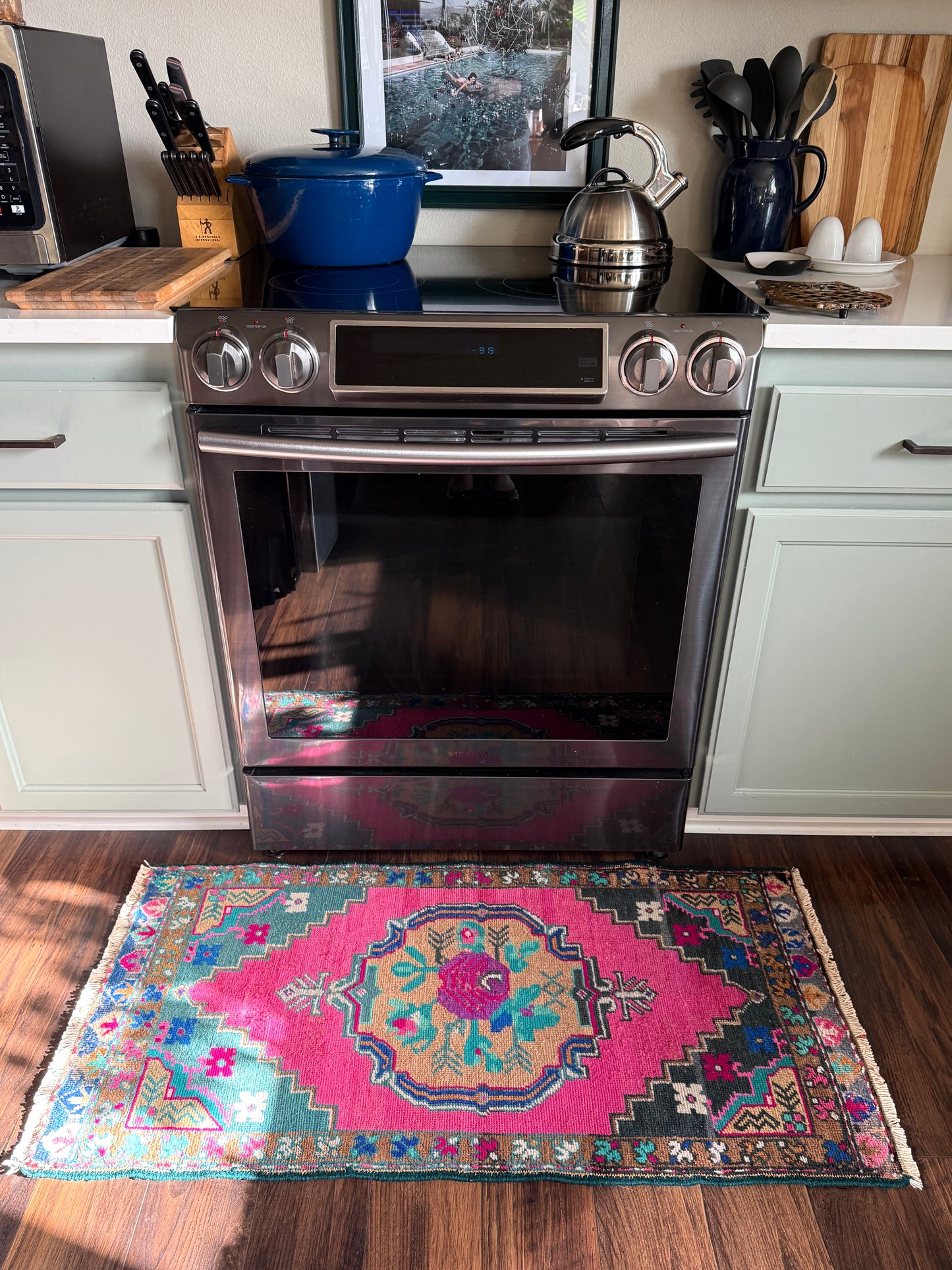 Vintage Turkish Mini Rug 1.9’x3.8' - No. 728