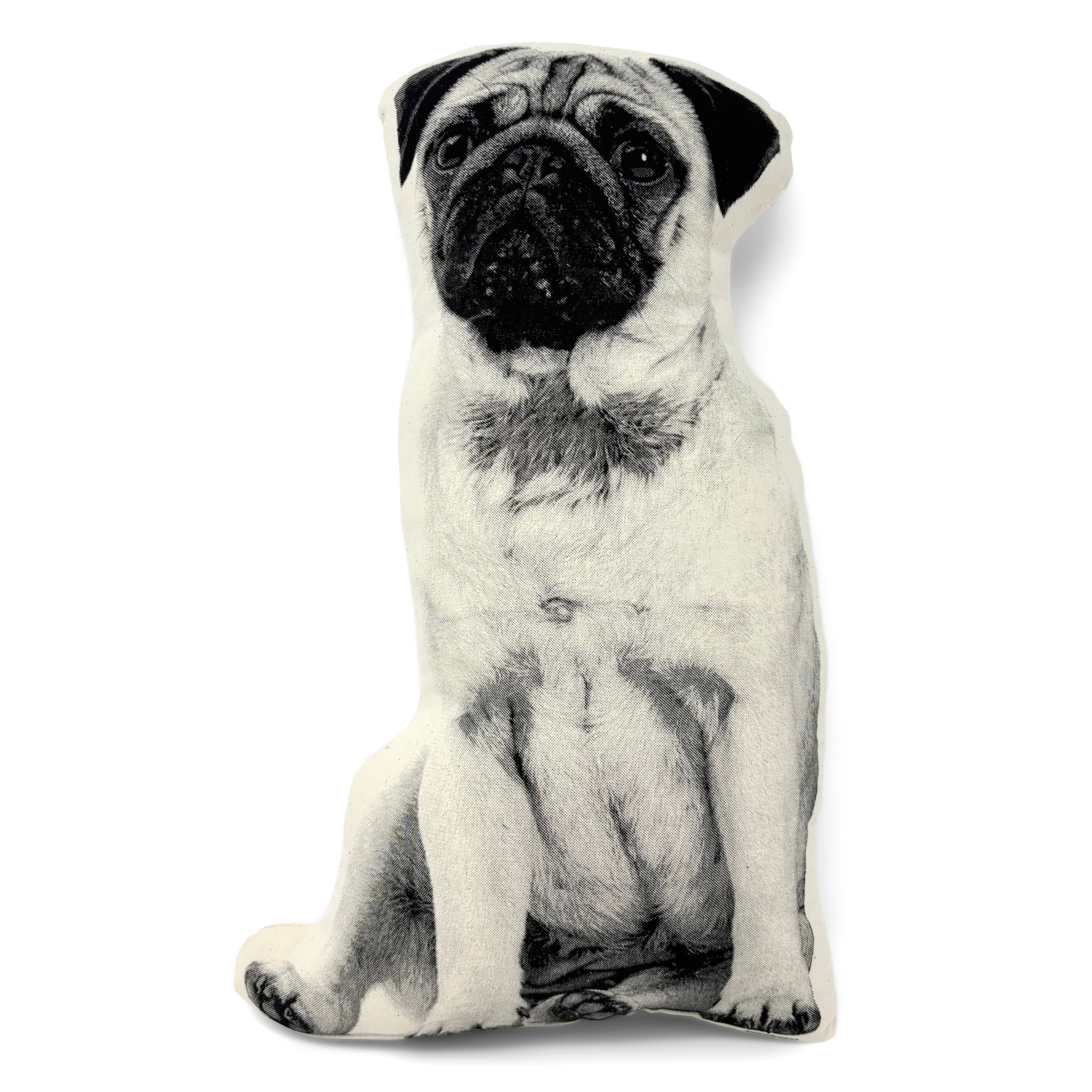 Pug Pillow – Velvet & Shag Home - Vintage Rugs & Hip Decor