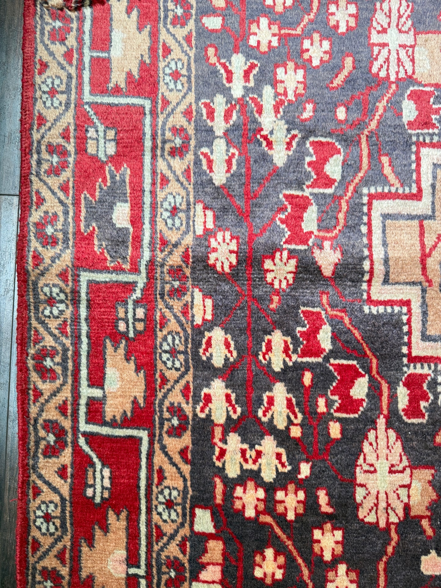 Vintage Persian Style Rug No. A1208 - 4.3’x6.7’