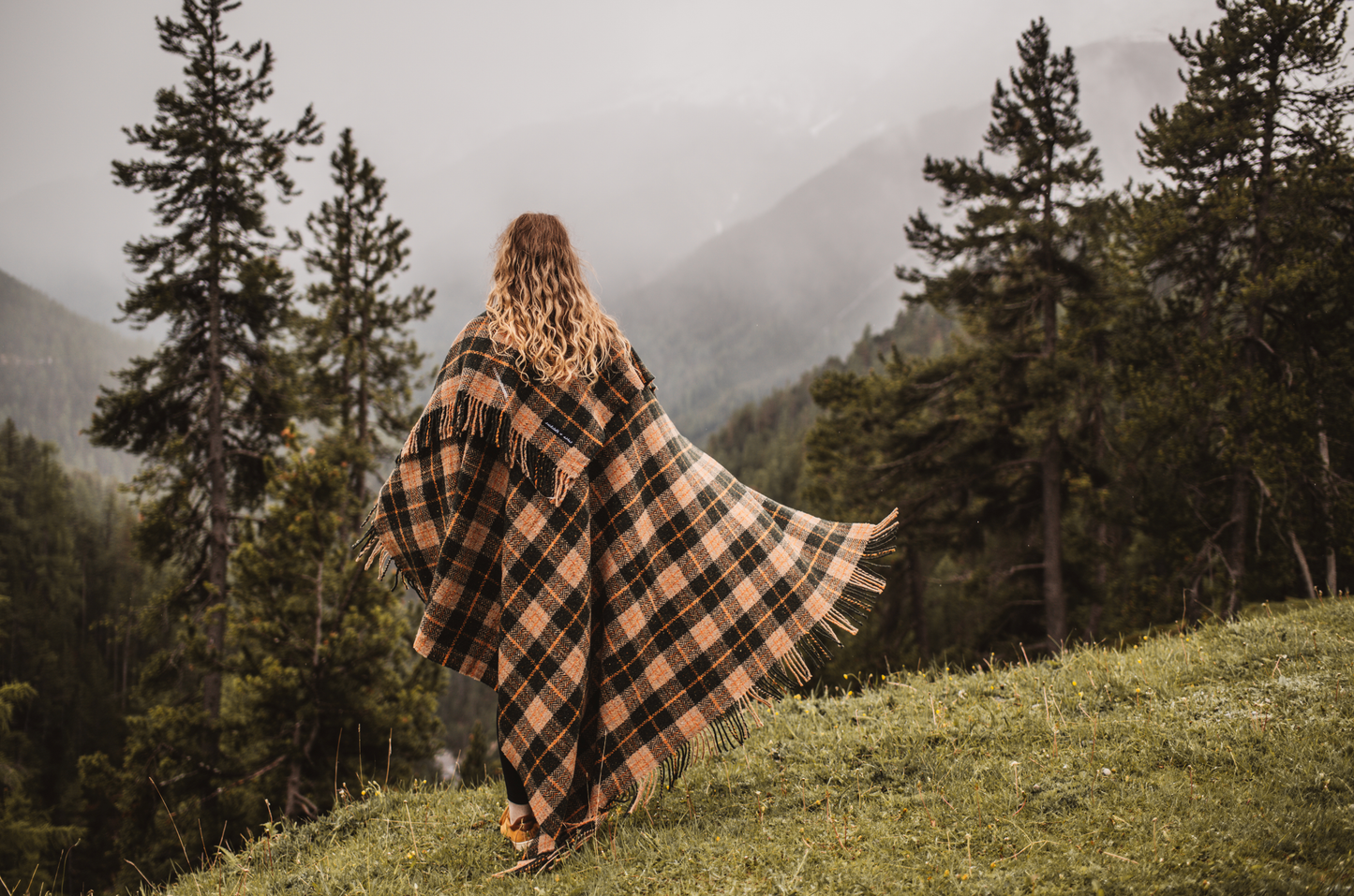 Plaid Hunter Throw Blanket