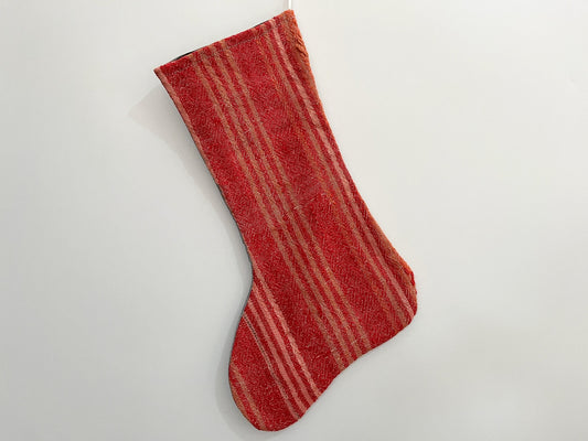 No. S123 - Vintage Turkish Rug Christmas Stocking