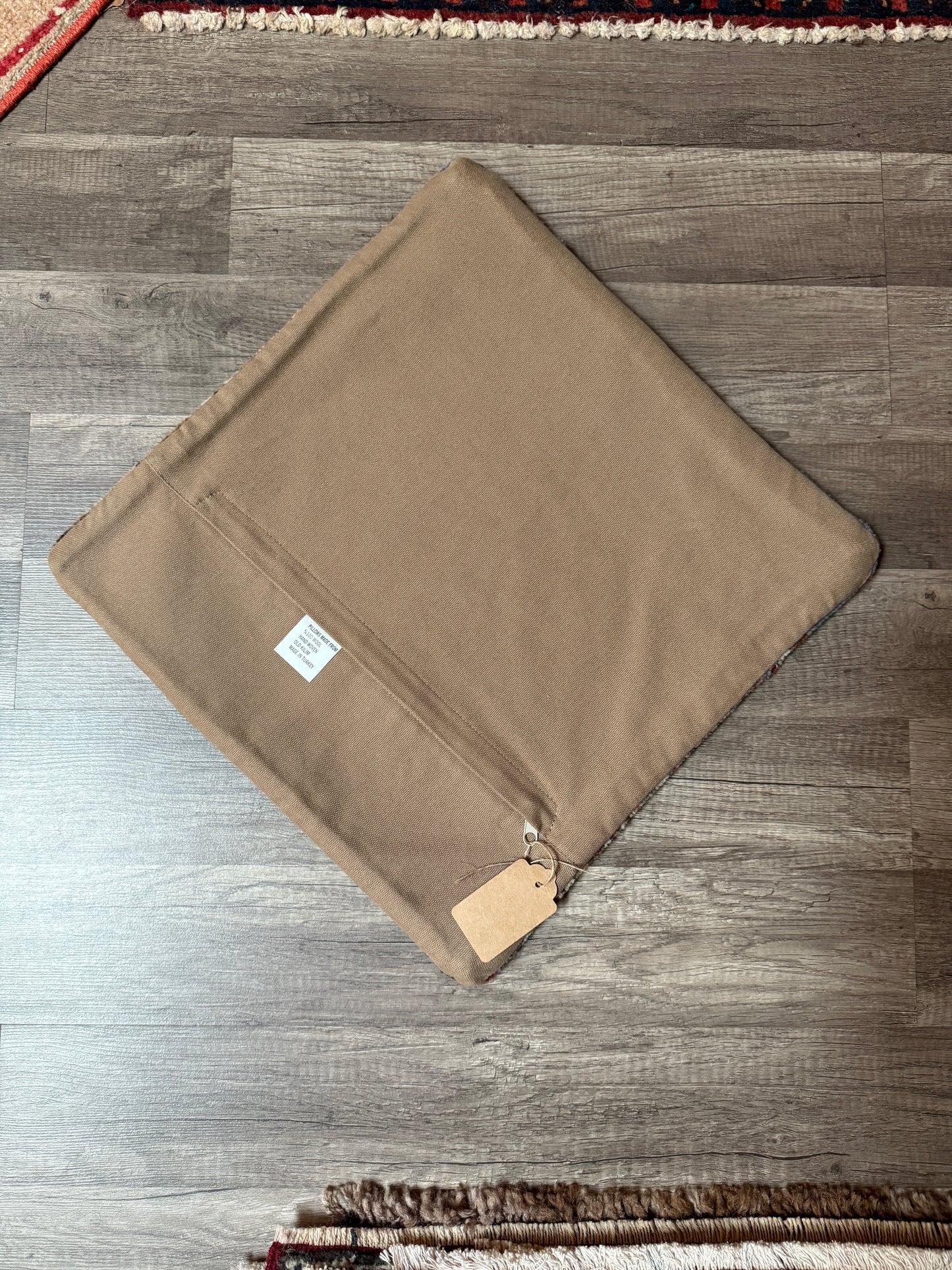 No. P403 - 16" X 16" Turkish Rug Pillow Cover