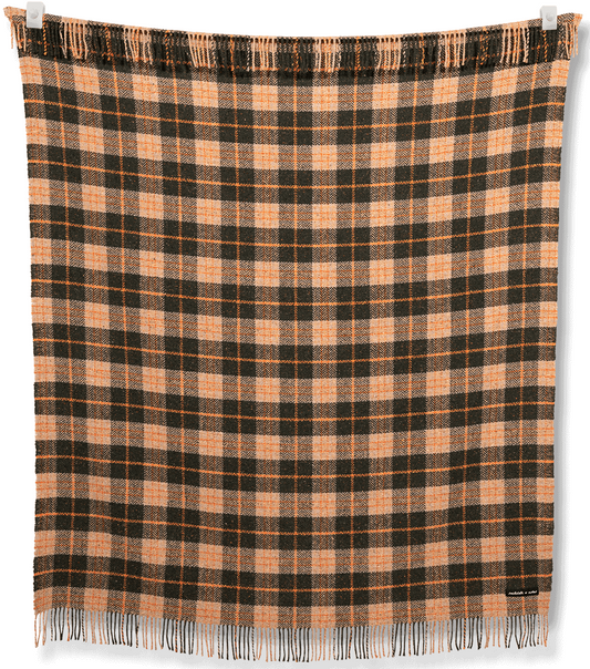 Plaid Hunter Throw Blanket