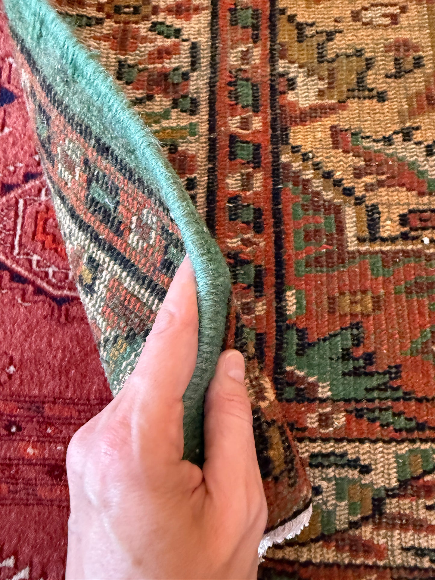 Vintage Turkish Area Rug No. A1192 - 5.8'x8.5'