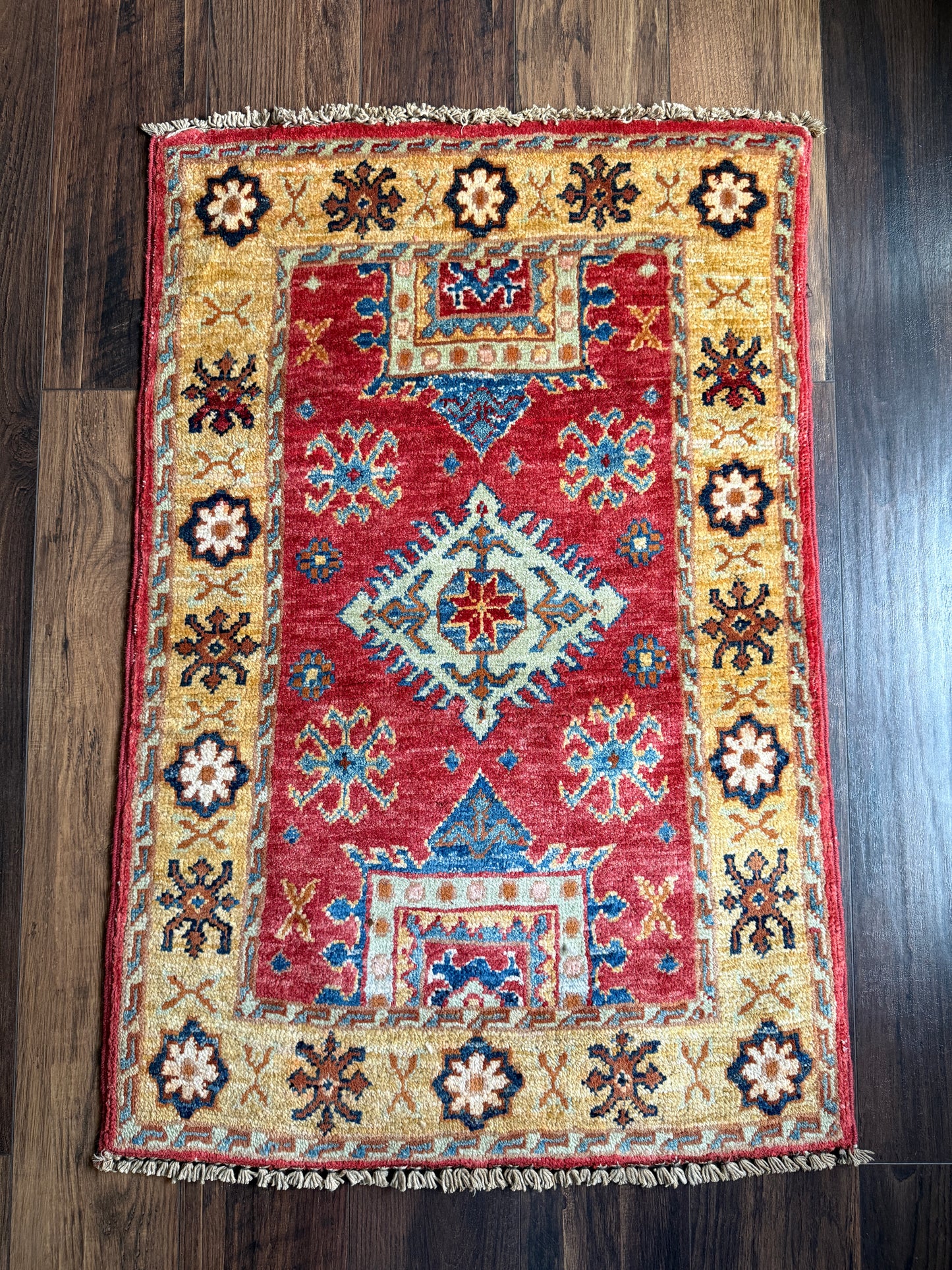 Vintage Afghan Mini Rug 2’x3' - No. 713
