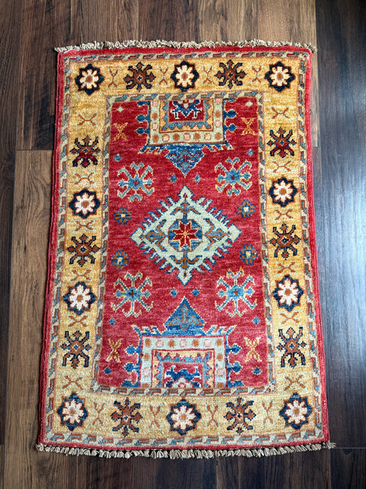 Vintage Afghan Mini Rug 2’x3' - No. 713