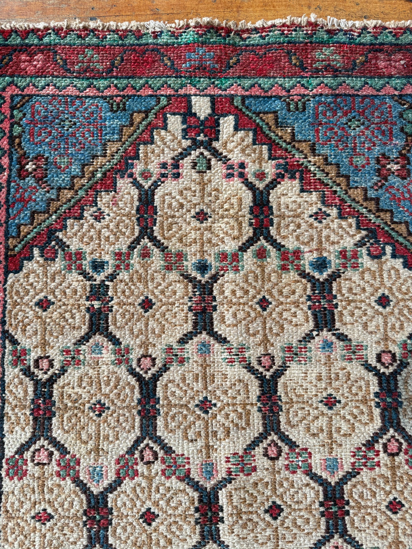 Reserved for Ellen - Vintage Persian Serab Runner Rug No. R1200 - 2.4' x 6.2'